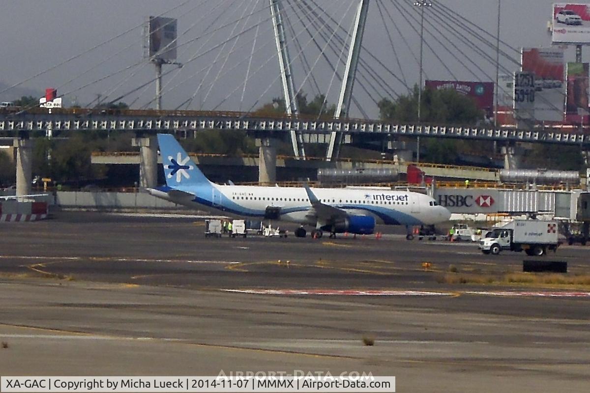 XA-GAC, 2013 Airbus A320-214 C/N 5933, At Mexico City