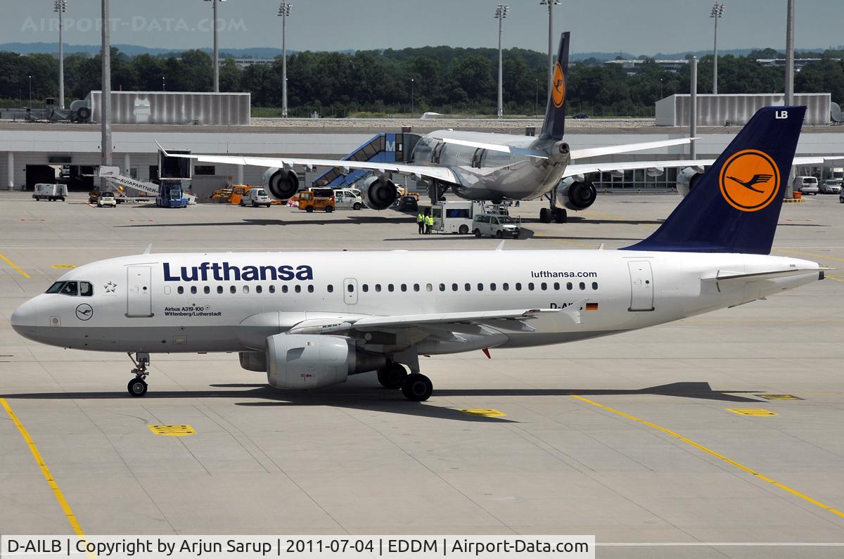 D-AILB, 1996 Airbus A319-114 C/N 610, 'Wittenberg/Lutherstadt'