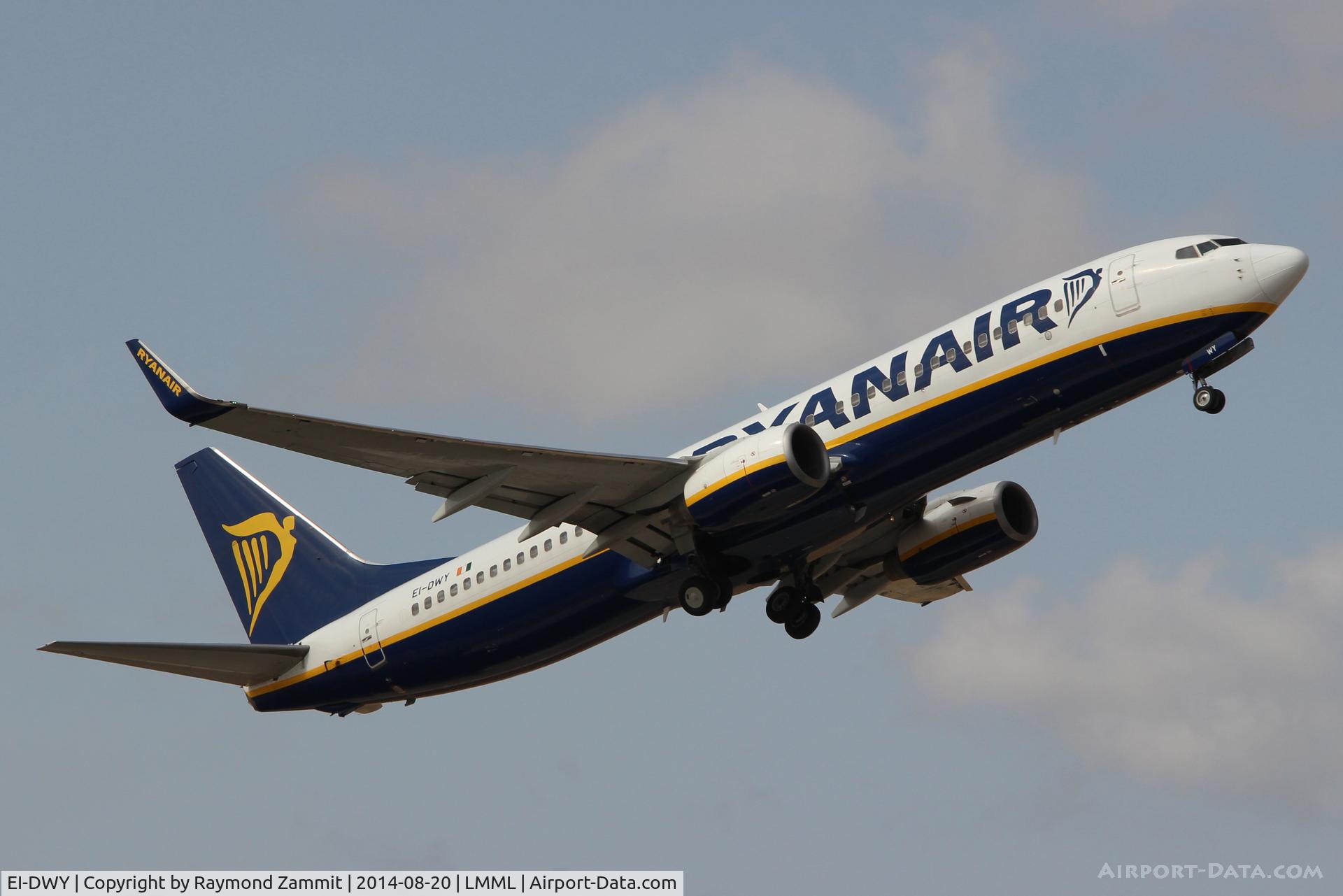 EI-DWY, 2008 Boeing 737-8AS C/N 33638, B737-800 EI-DWY Ryanair