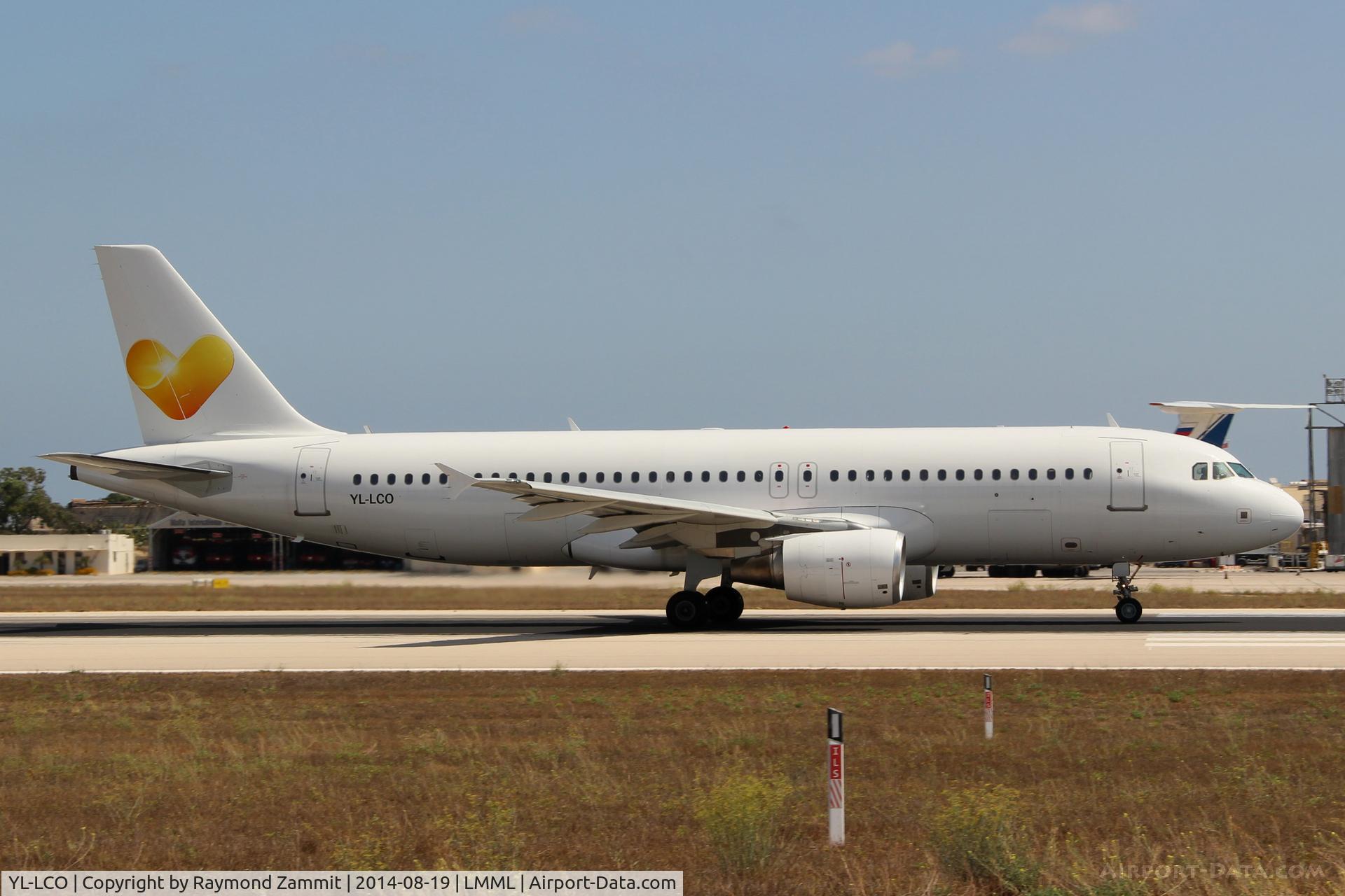 YL-LCO, 2002 Airbus A320-214 C/N 1873, A320 YL-LCO Smartlynx