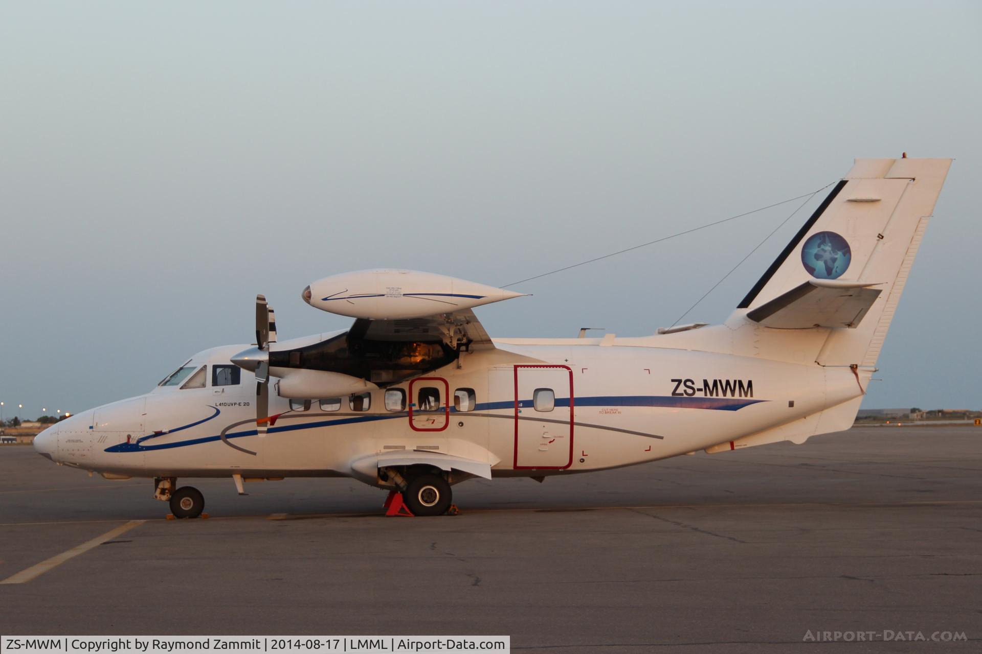 ZS-MWM, 1991 Let L-410UVP-E20 Turbolet C/N 912613, Let-410 ZS-MWM