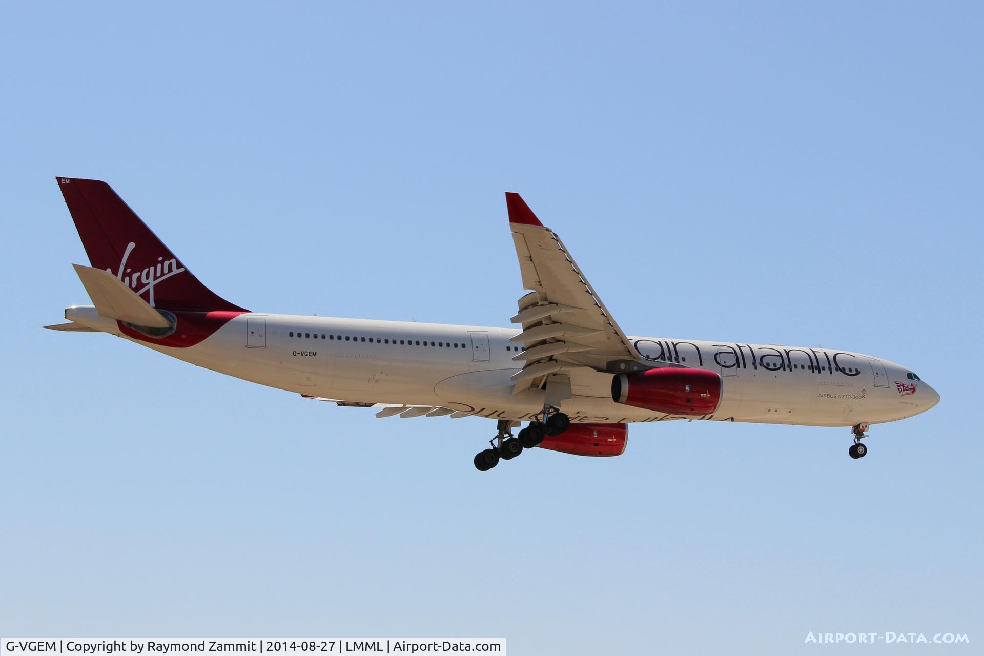 G-VGEM, 2011 Airbus A330-343X C/N 1215, A330 G-VGEM Virgin Atlantic