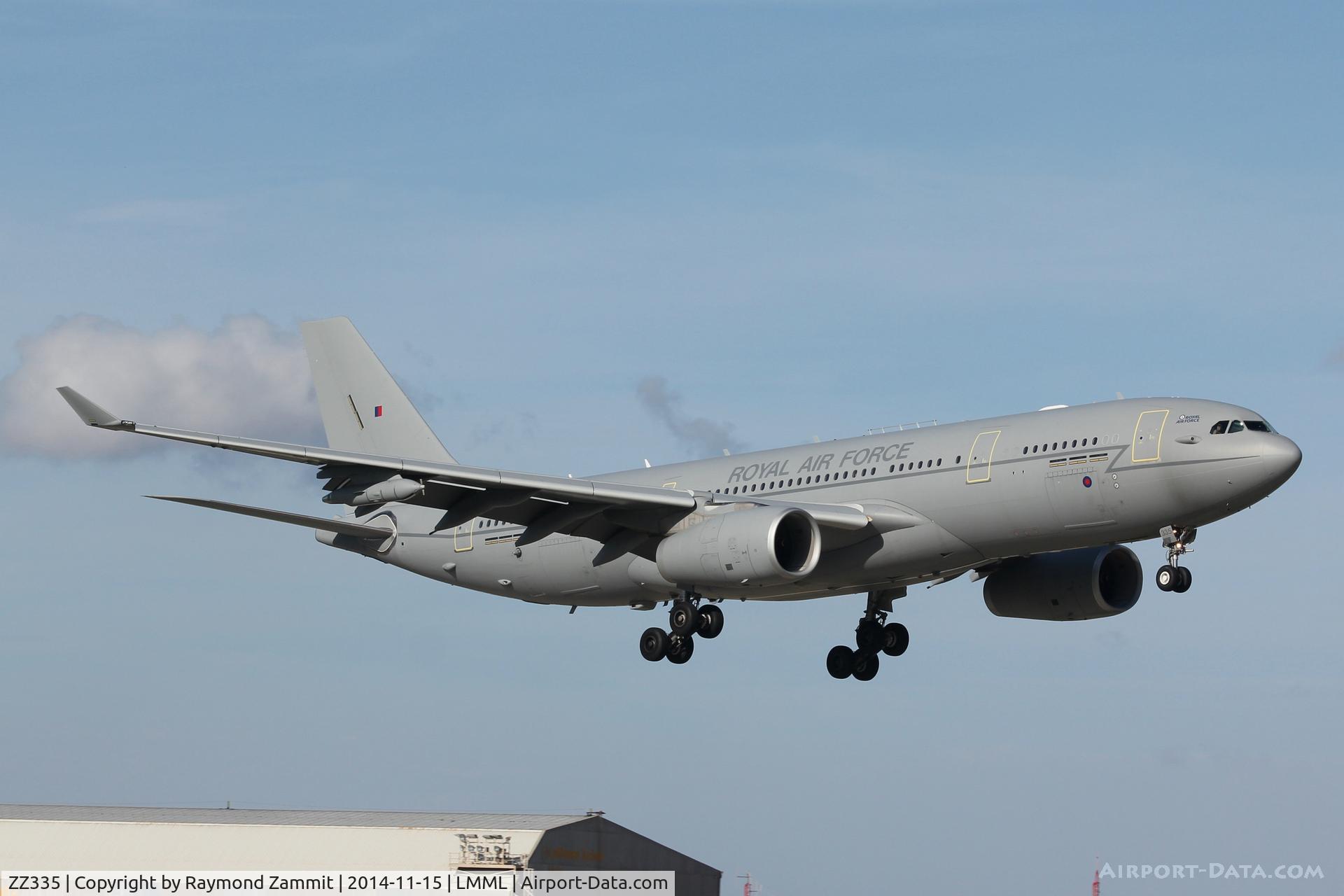 ZZ335, 2012 Airbus KC2 Voyager (A330-243MRTT) C/N 1334, A330 KC2 Voyager ZZ335 RAF