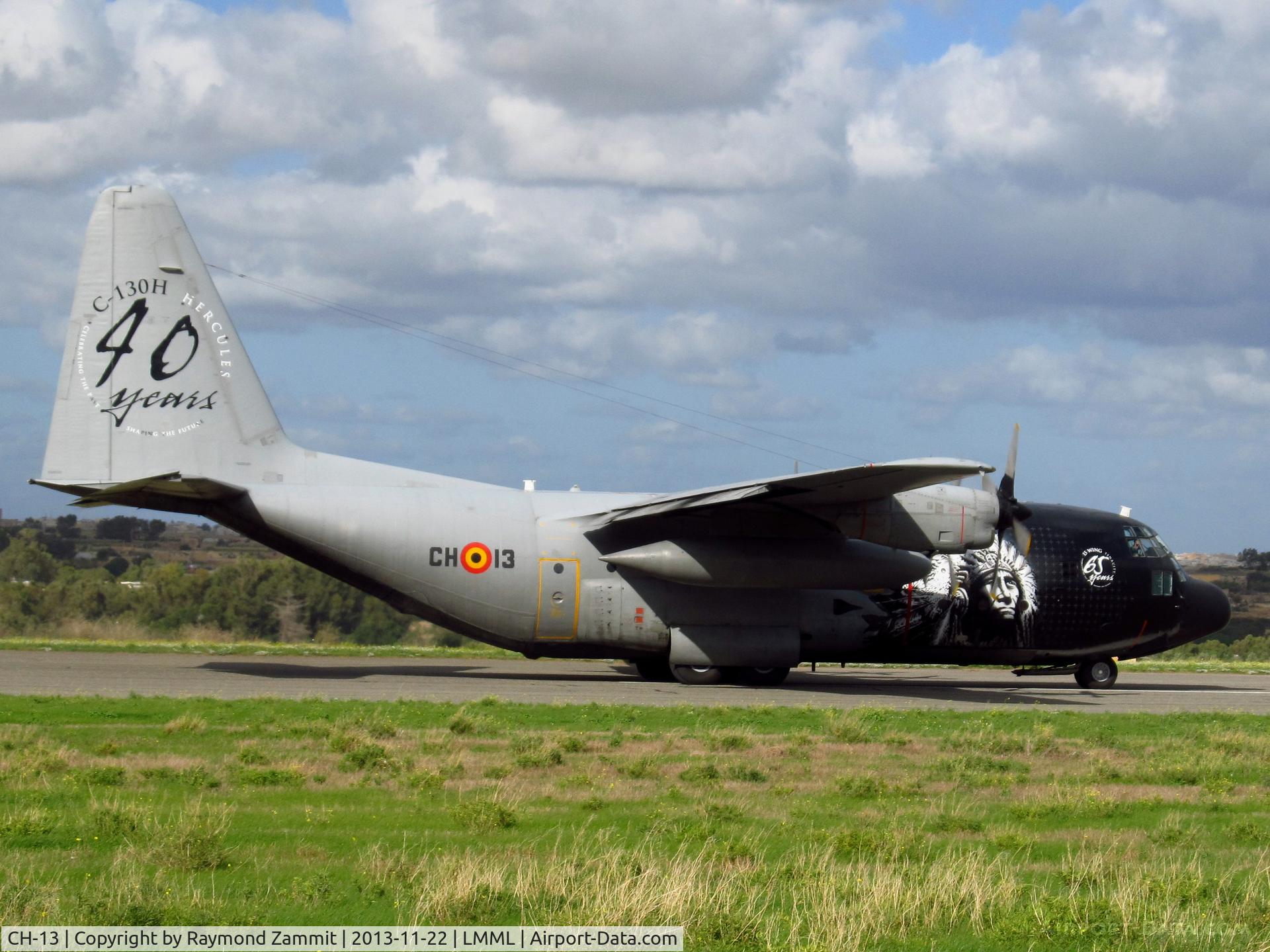 CH-13, 1965 Lockheed WC-130E Hercules C/N 382-4047, Lockheed C-130E Hercules CH-13 Belgian Air Force