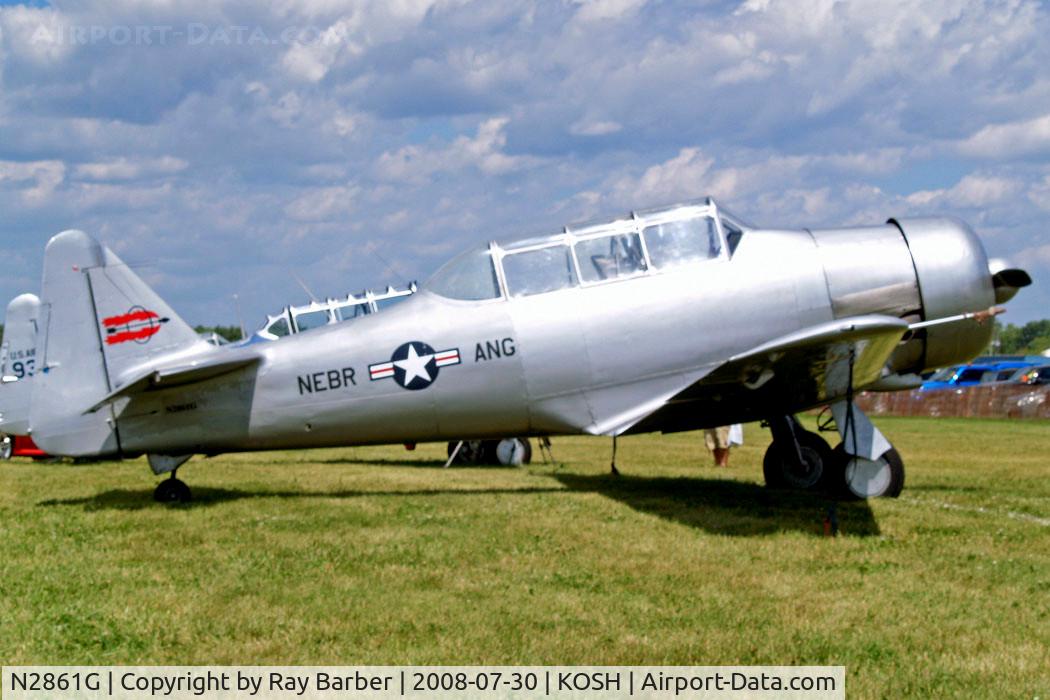 N2861G, North American SNJ-6 Texan C/N 121-43120, North American SNJ-6 Texan [121-42990] Oshkosh-Wittman Regional~N 30/07/2008