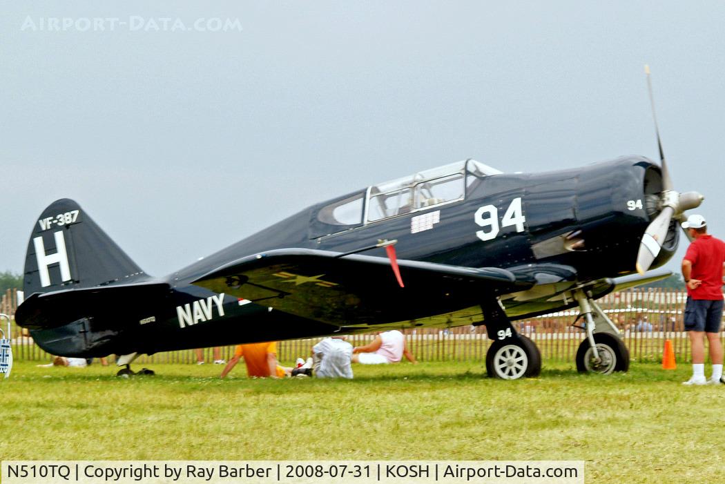 N510TQ, Skylanes Unlimited Inc NA-50 C/N 82653, North American NA.50 [82653] Oshkosh-Wittman Regional~N 31/07/2008