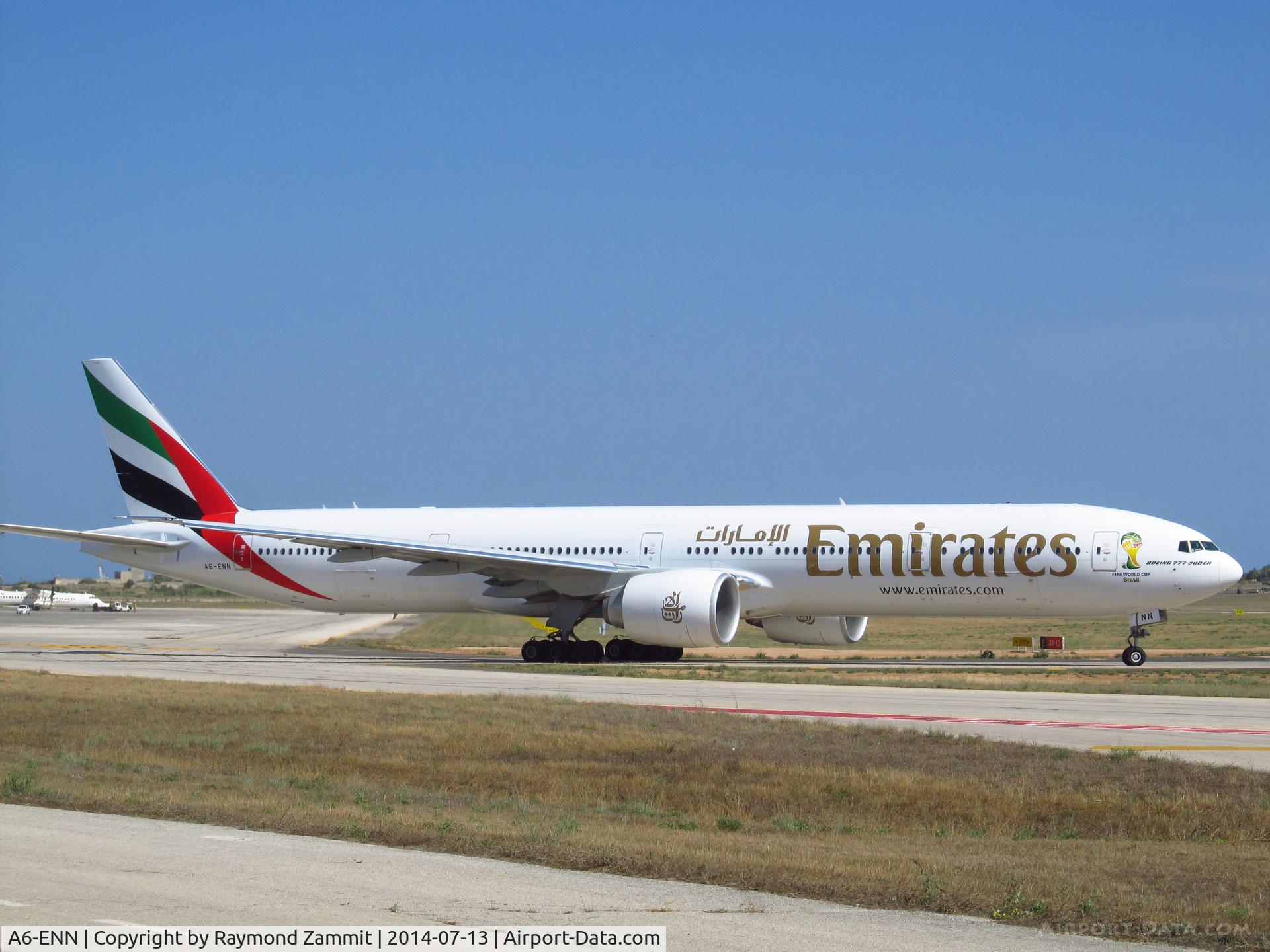 A6-ENN, 2014 Boeing 777-31H/ER C/N 41360, B777 A6-ENN Emirates Airlines