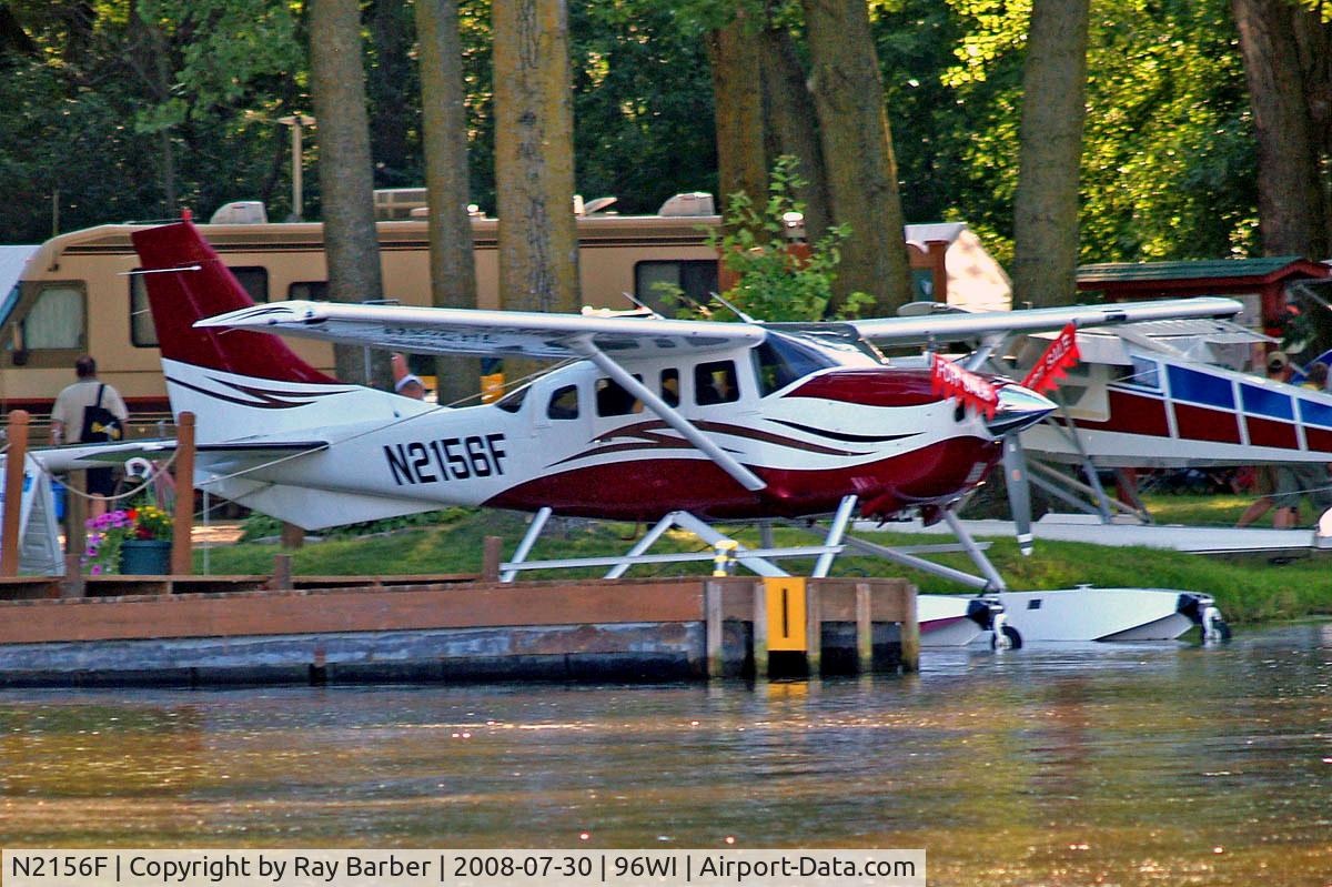 N2156F, 2003 Cessna T206H Turbo Stationair C/N T20608402, Cessna T.206H Turbo Stationair [T206-08402] Vette/blust Seaplane Base Oshkosh~N 30/07/2008