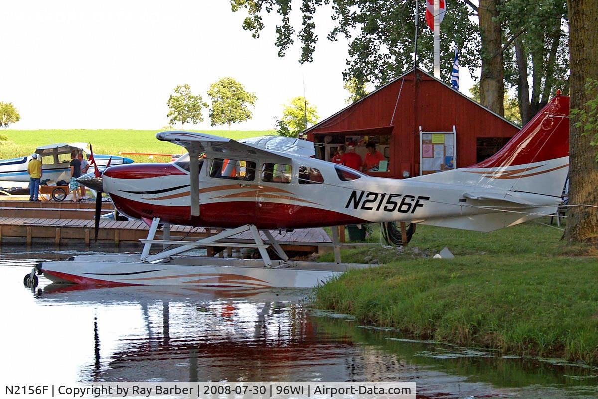 N2156F, 2003 Cessna T206H Turbo Stationair C/N T20608402, Cessna T.206H Turbo Stationair [T206-08402] Vette/blust Seaplane Base Oshkosh~N 30/07/2008