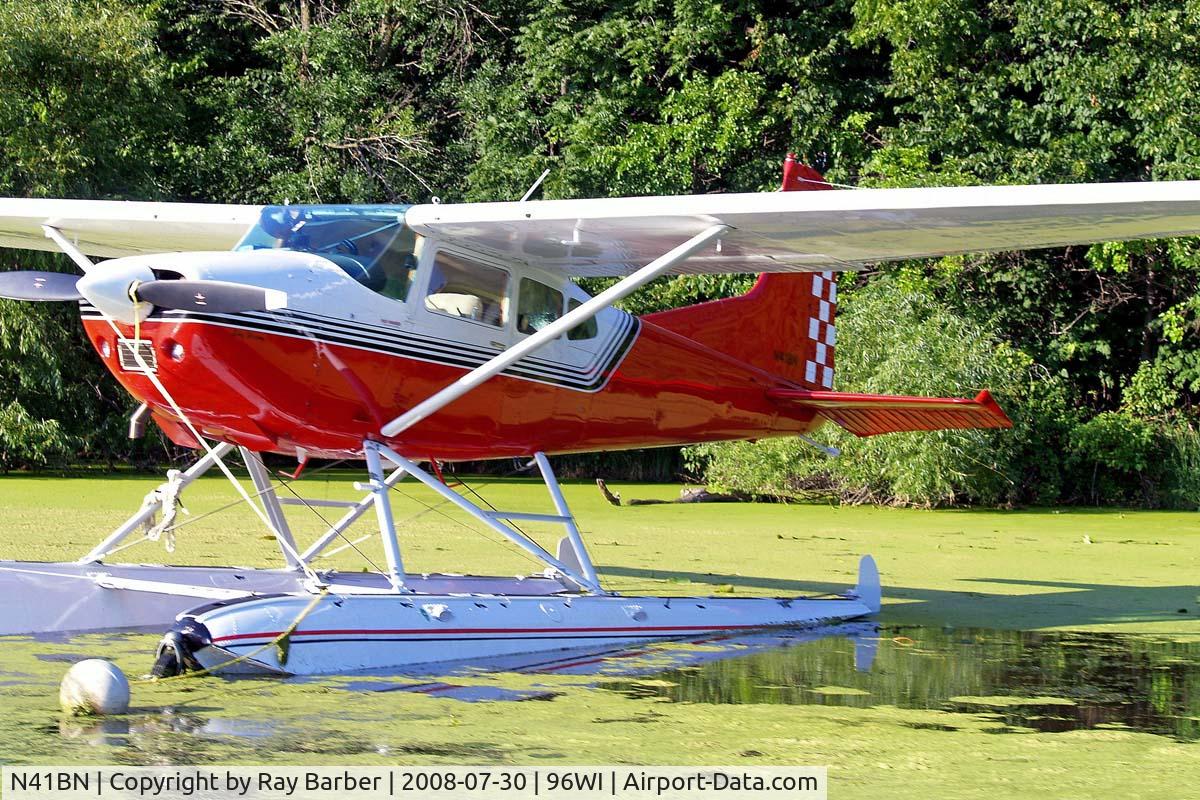 N41BN, 1981 Cessna 180K Skywagon C/N 18053197, Cessna 180K Skywagon 180 [180-53197] Vette/blust Seaplane Base Oshkosh~N 30/07/2008