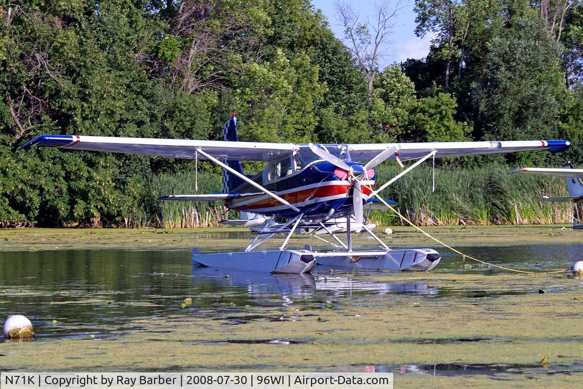 N71K, 1962 Cessna 180E C/N 18051115, Cessna 180E [180-51115] Vette/blust Seaplane Base Oshkosh~N 30/07/2008