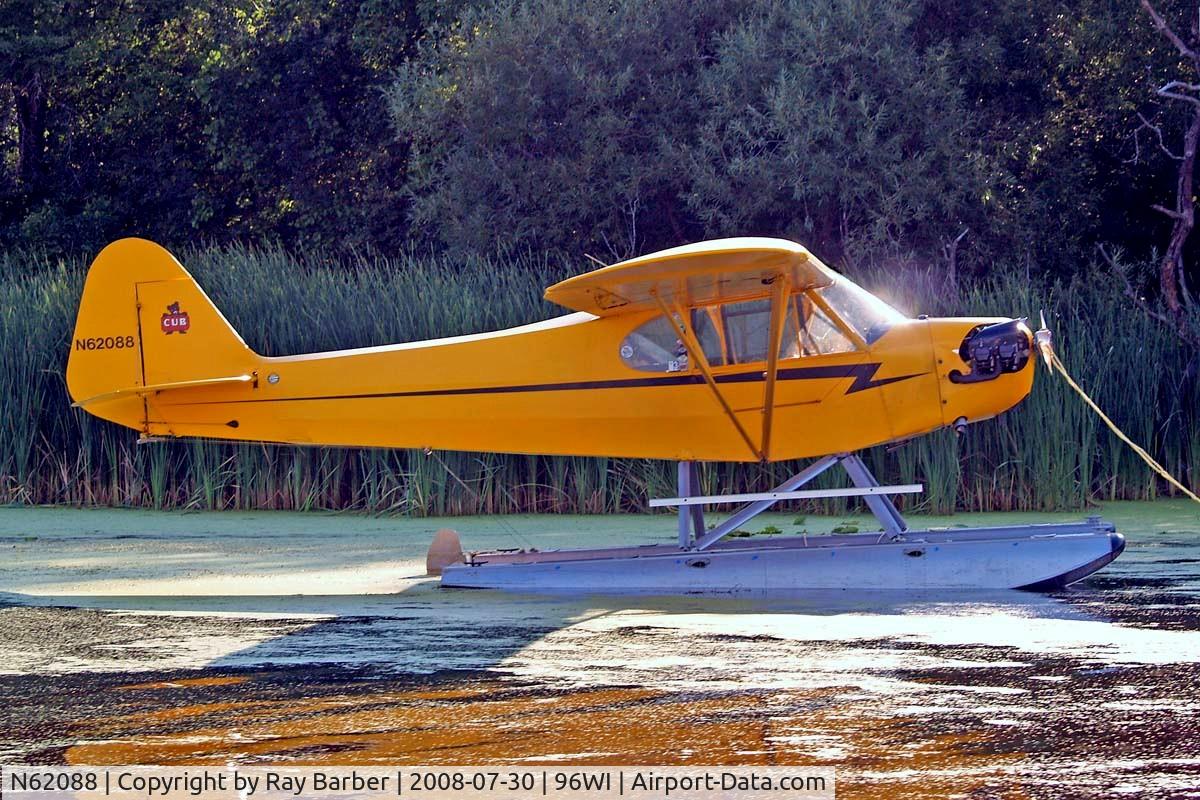 N62088, 1942 Piper J3C-65 Cub C/N 8273, Piper J-3C-65 Cub [8273] Vette/blust Seaplane Base Oshkosh~N 30/07/2008