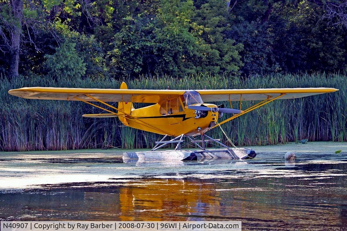 N40907, 1941 Piper J3C-65 Cub Cub C/N 7585, Piper J-3F-65 Cub [7585] Vette/blust Seaplane Base Oshkosh~N 30/07/2008