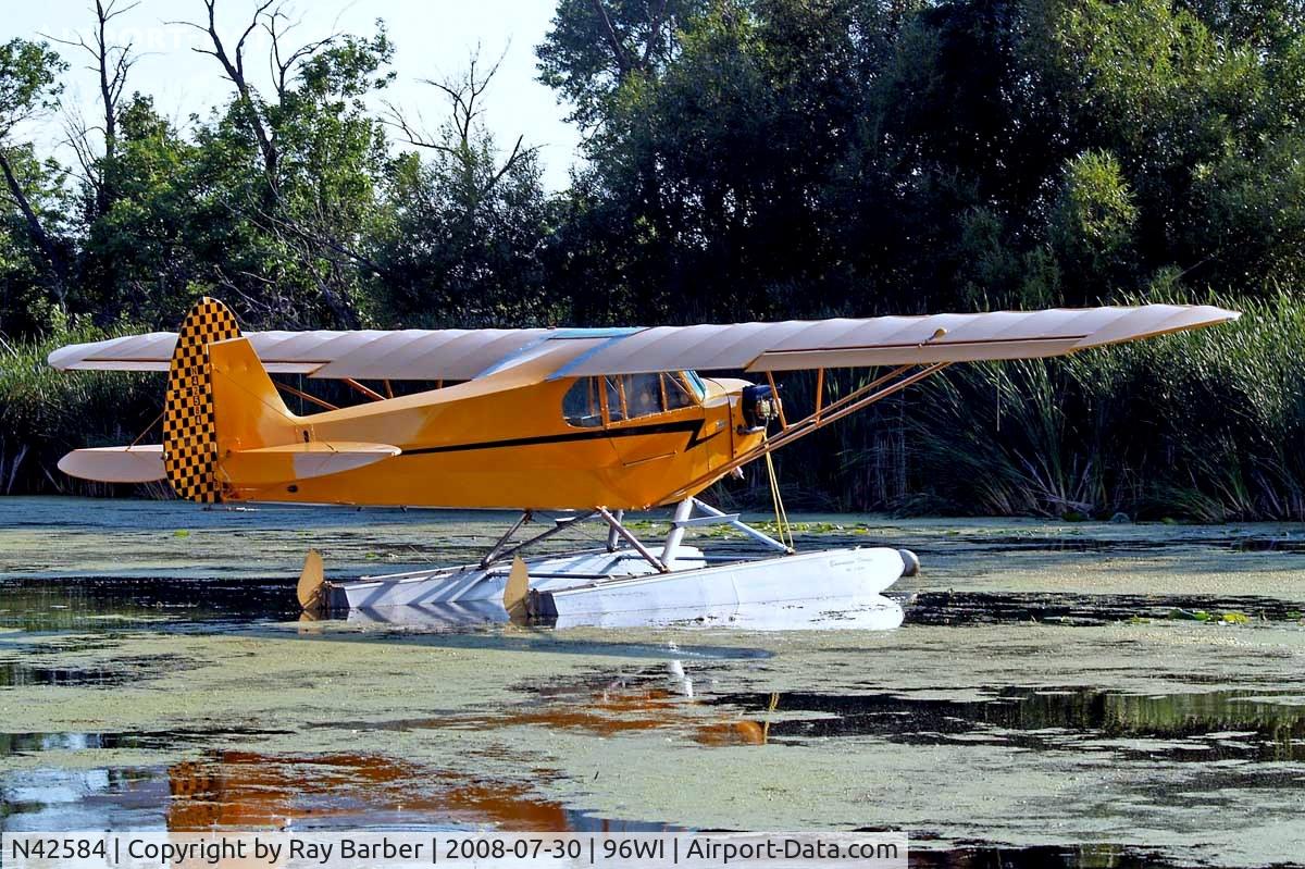 N42584, 1945 Piper J3C-65 Cub Cub C/N 14865, Piper J-3C-65 Cub [14865] Vette/blust Seaplane Base Oshkosh~N 30/07/2008