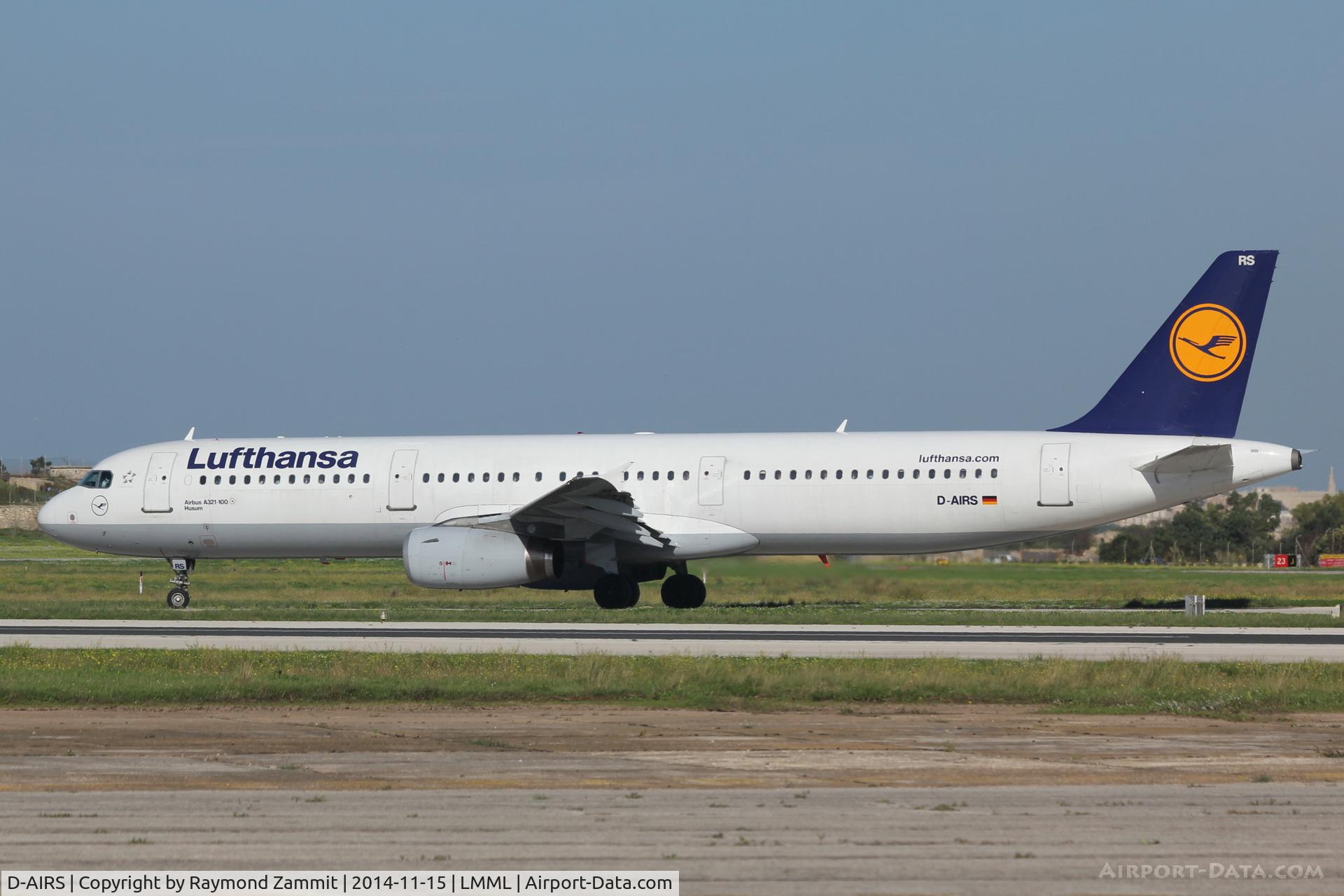 D-AIRS, 1996 Airbus A321-131 C/N 0595, A321 D-AIRS Lufthansa