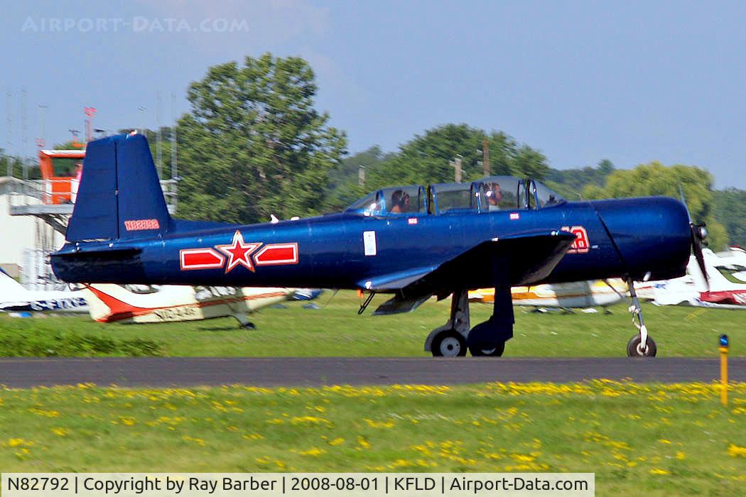 N82792, 1976 Nanchang CJ-6A C/N 2932018, N82792   Nanchang CJ-6A [2932018] Fond Du Lac County~N 01/08/2008