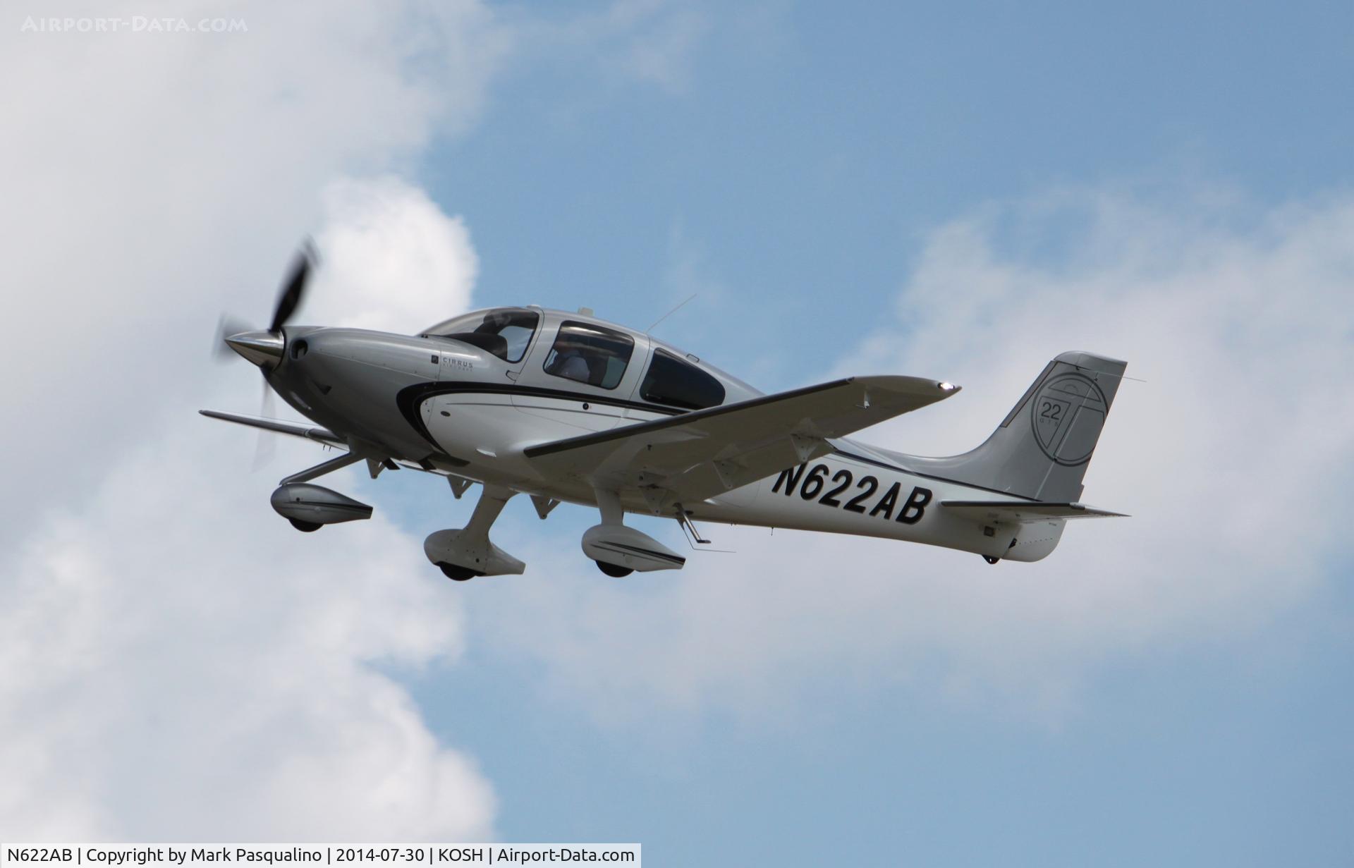 N622AB, 2012 Cirrus SR22T C/N 0313, Cirrus SR22