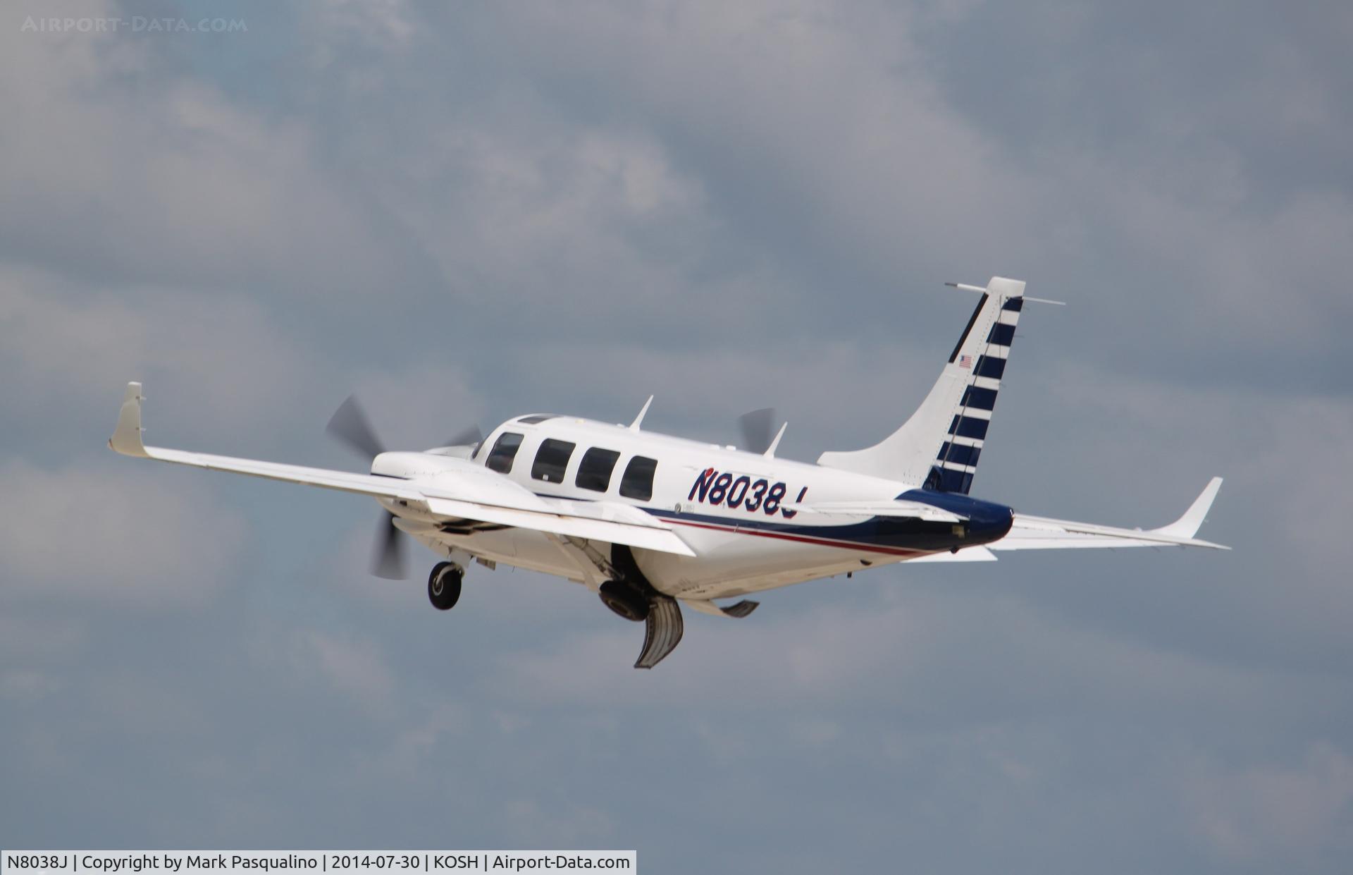 N8038J, 1978 Piper Aerostar 601P C/N 61P-0519-217, Aerostar 601P