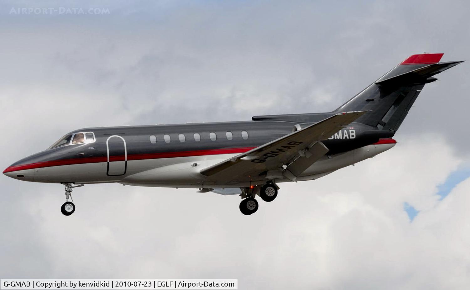 G-GMAB, 1993 British Aerospace BAe.125-1000B C/N 259034, GAMA Arrival.
