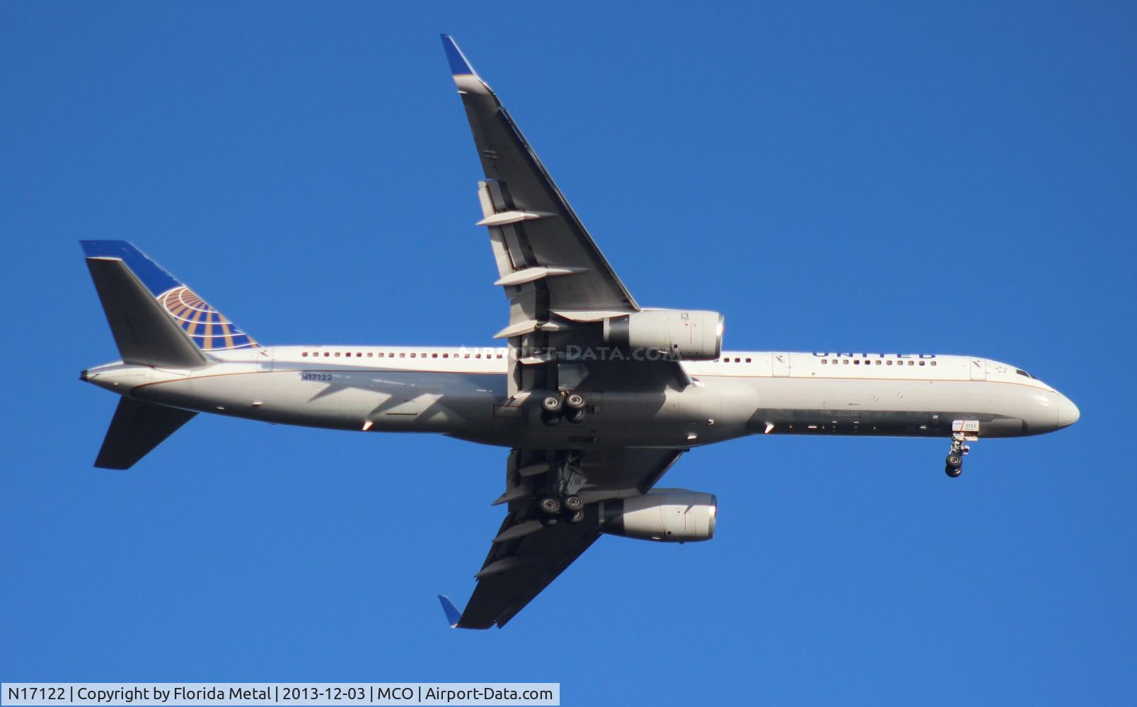 N17122, 1997 Boeing 757-224 C/N 27564, United