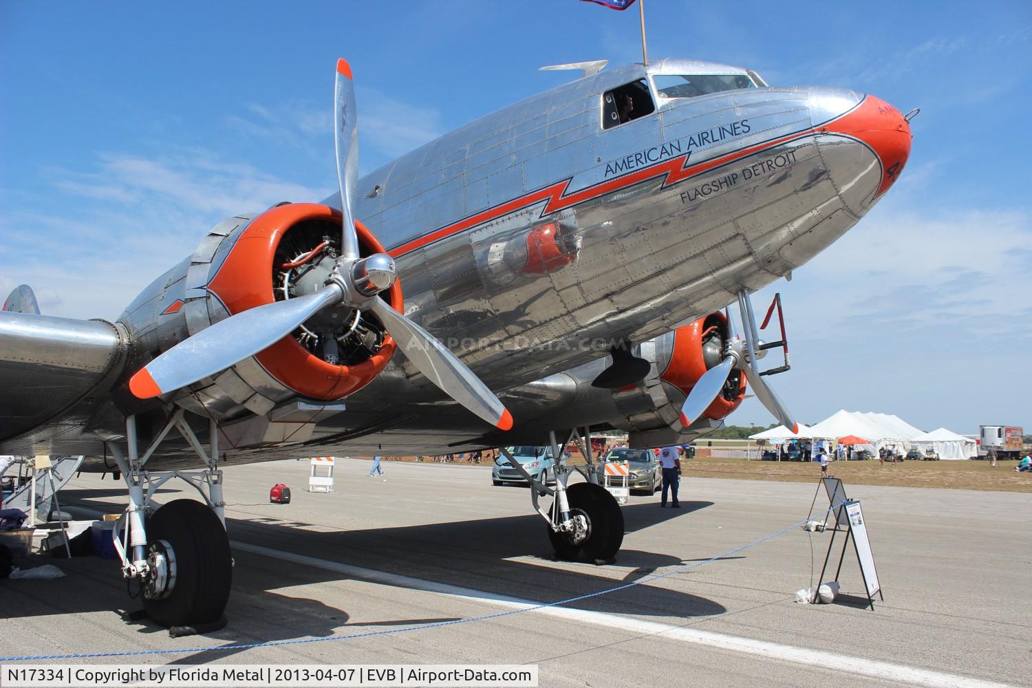 N17334, 1937 Douglas DC-3-178 C/N 1920, American Flagship Detroit