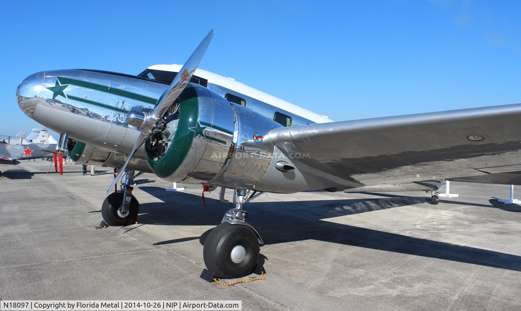 N18097, 1938 Lockheed 12A Electra Junior C/N 1250, Electra Jr