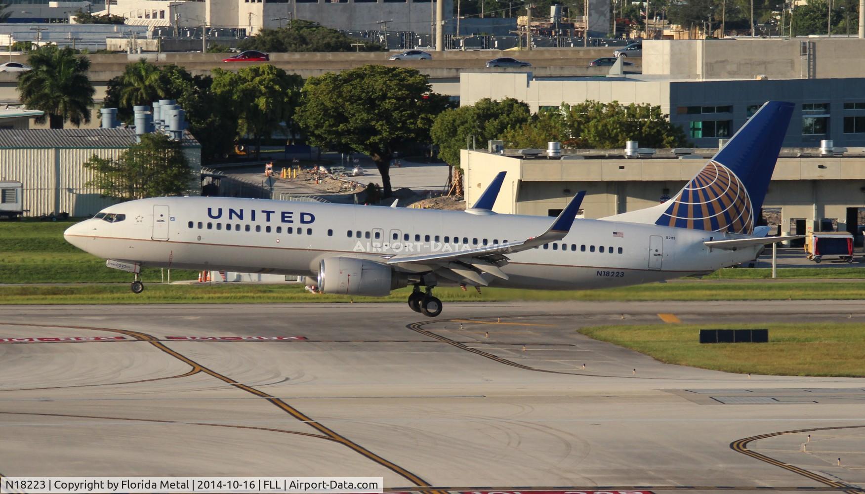 N18223, 1998 Boeing 737-824 C/N 28932, United 737-800