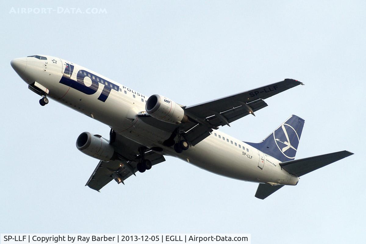 SP-LLF, 1997 Boeing 737-45D C/N 28752/2874, Boeing 737-45D [28752] (LOT  Polish Airlines) Home~G 05/12/2013. On approach 27R.