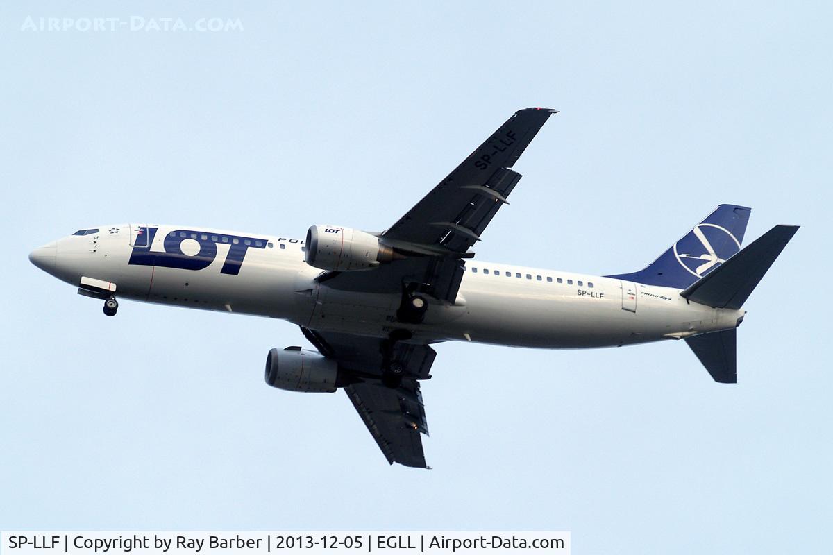 SP-LLF, 1997 Boeing 737-45D C/N 28752/2874, Boeing 737-45D [28752] (LOT  Polish Airlines) Home~G 05/12/2013. On approach 27R.