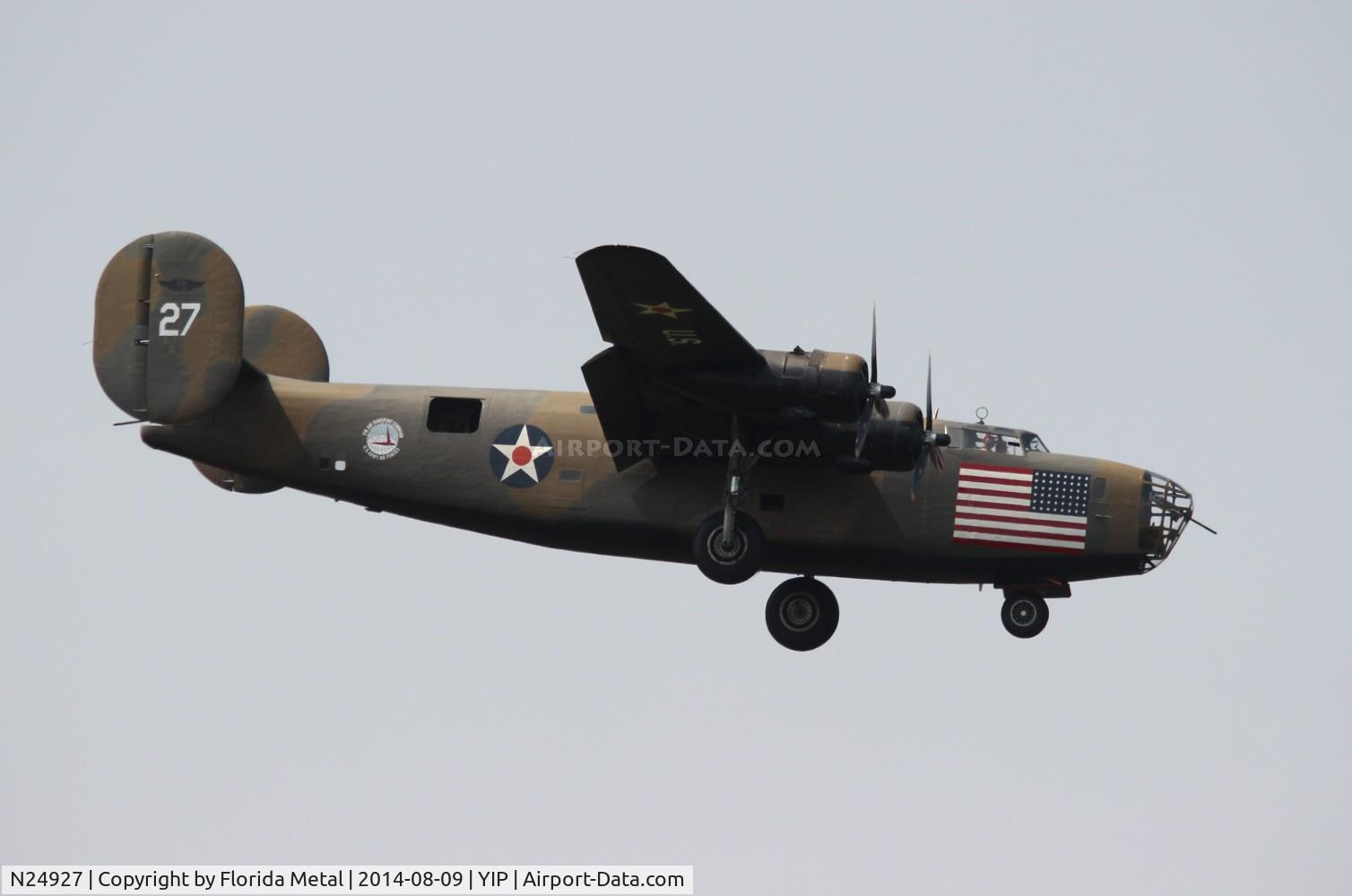 N24927, 1940 Consolidated Vultee RLB30 (B-24) C/N 18, Diamond Lil B-24