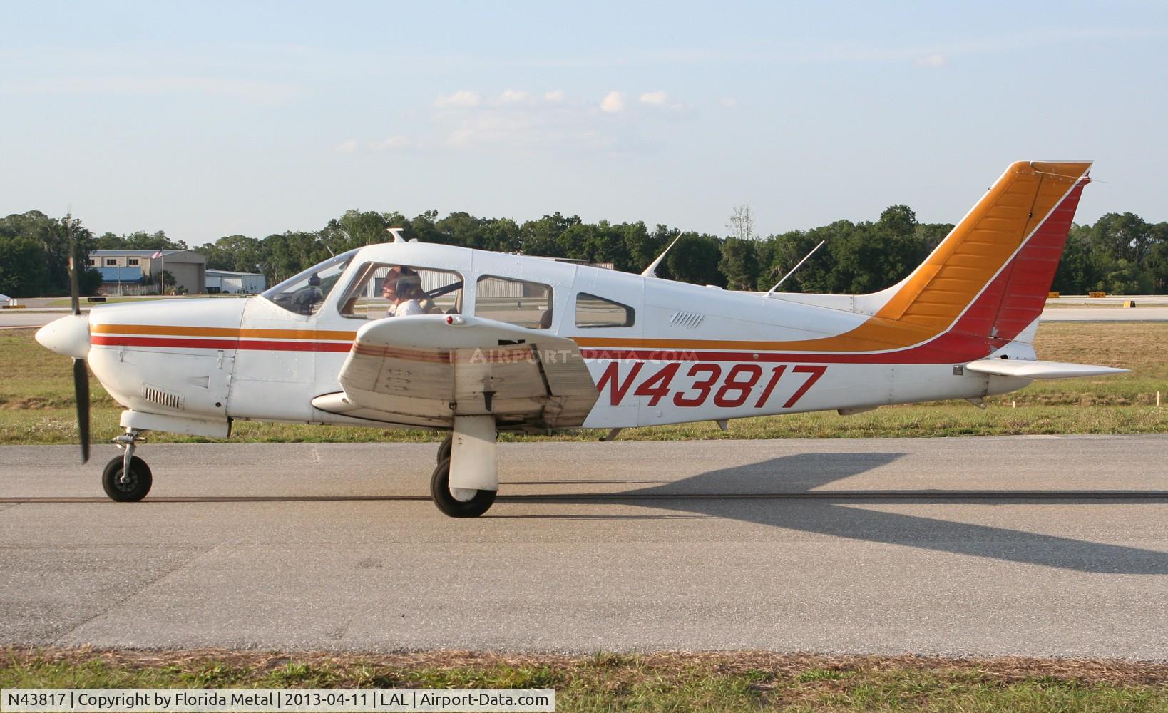 N43817, 1977 Piper PA-28R-201 Cherokee Arrow III C/N 28R-7737136, PA-28R-201