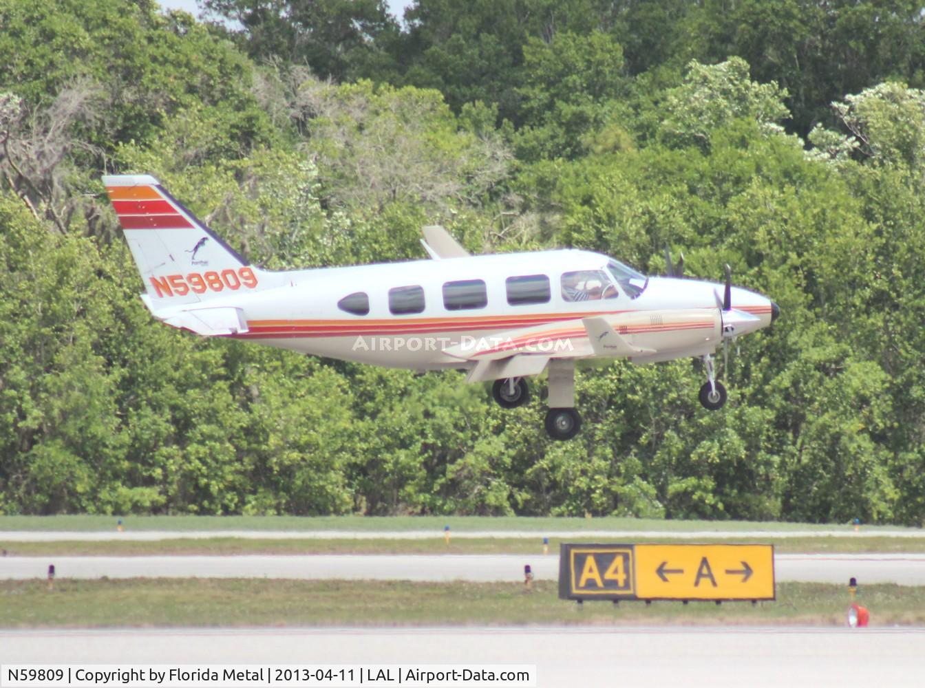 N59809, 1976 Piper PA-31-325 Navajo C/R C/N 31-7612037, PA-31-325