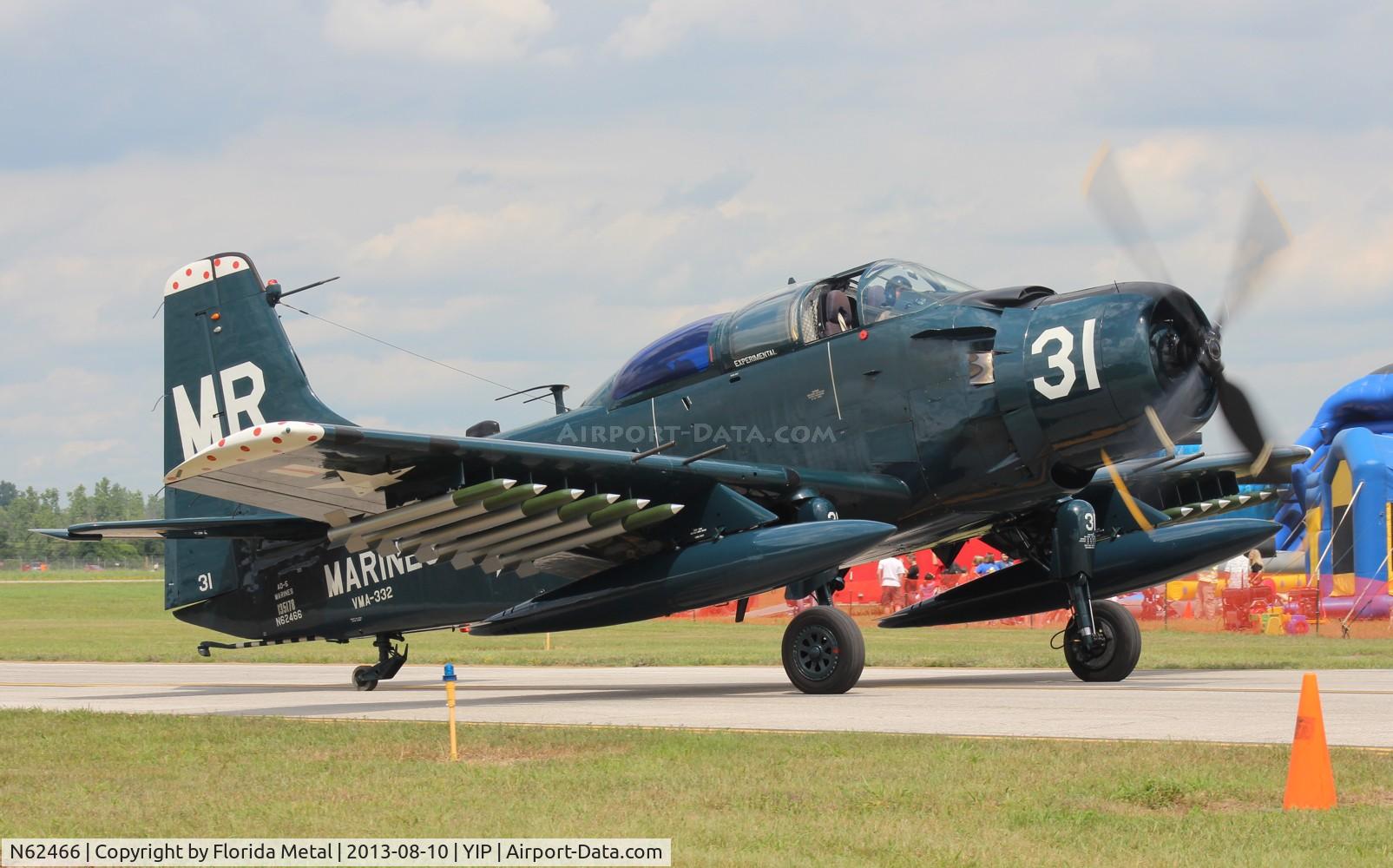 N62466, 1955 Douglas EA-1E Skyraider C/N 10255 (135178), EA-1E Skyraider