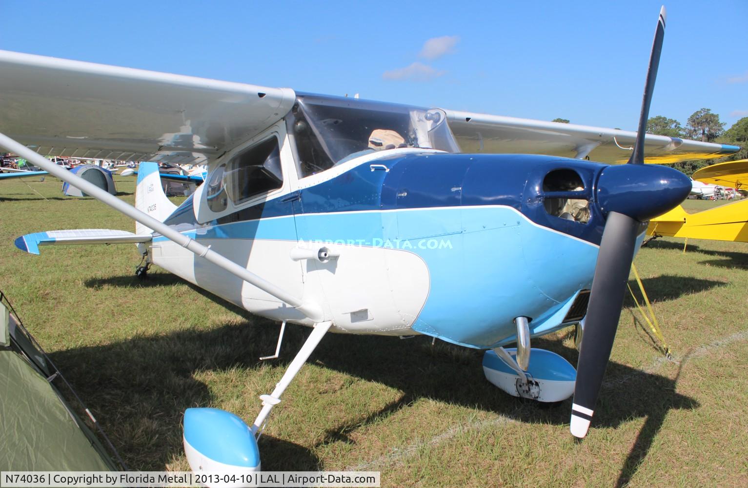 N74036, 1953 Cessna 170B C/N 25506, Cessna 170B