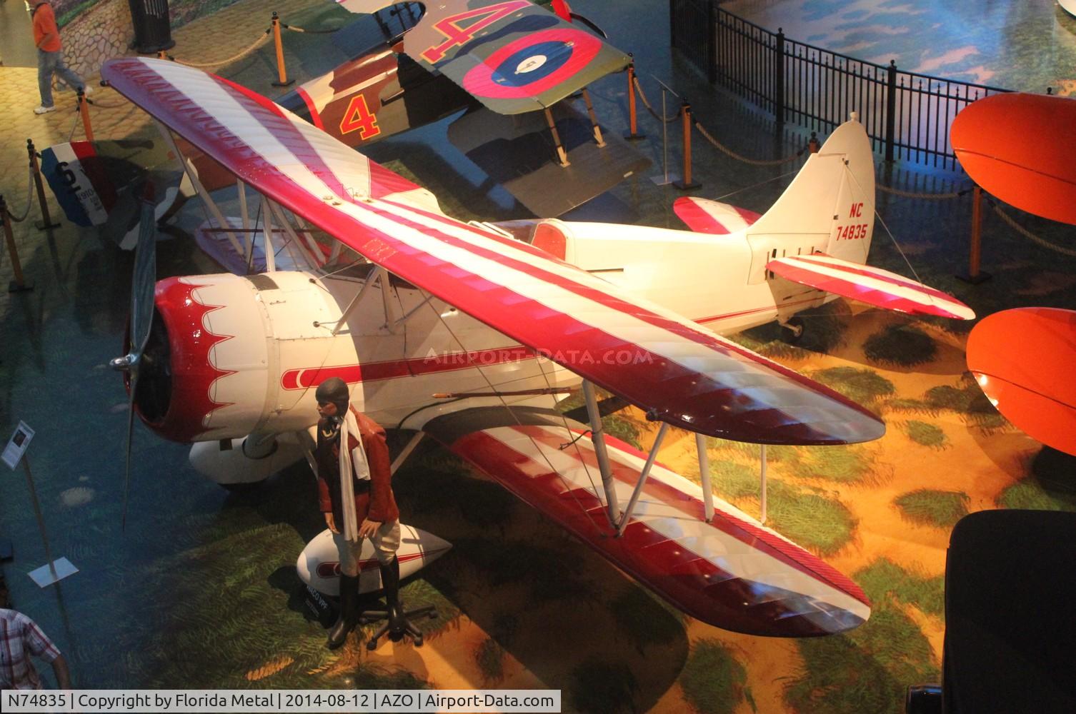 N74835, 1937 Waco VPF-7 C/N 4655, Waco VPF-7
