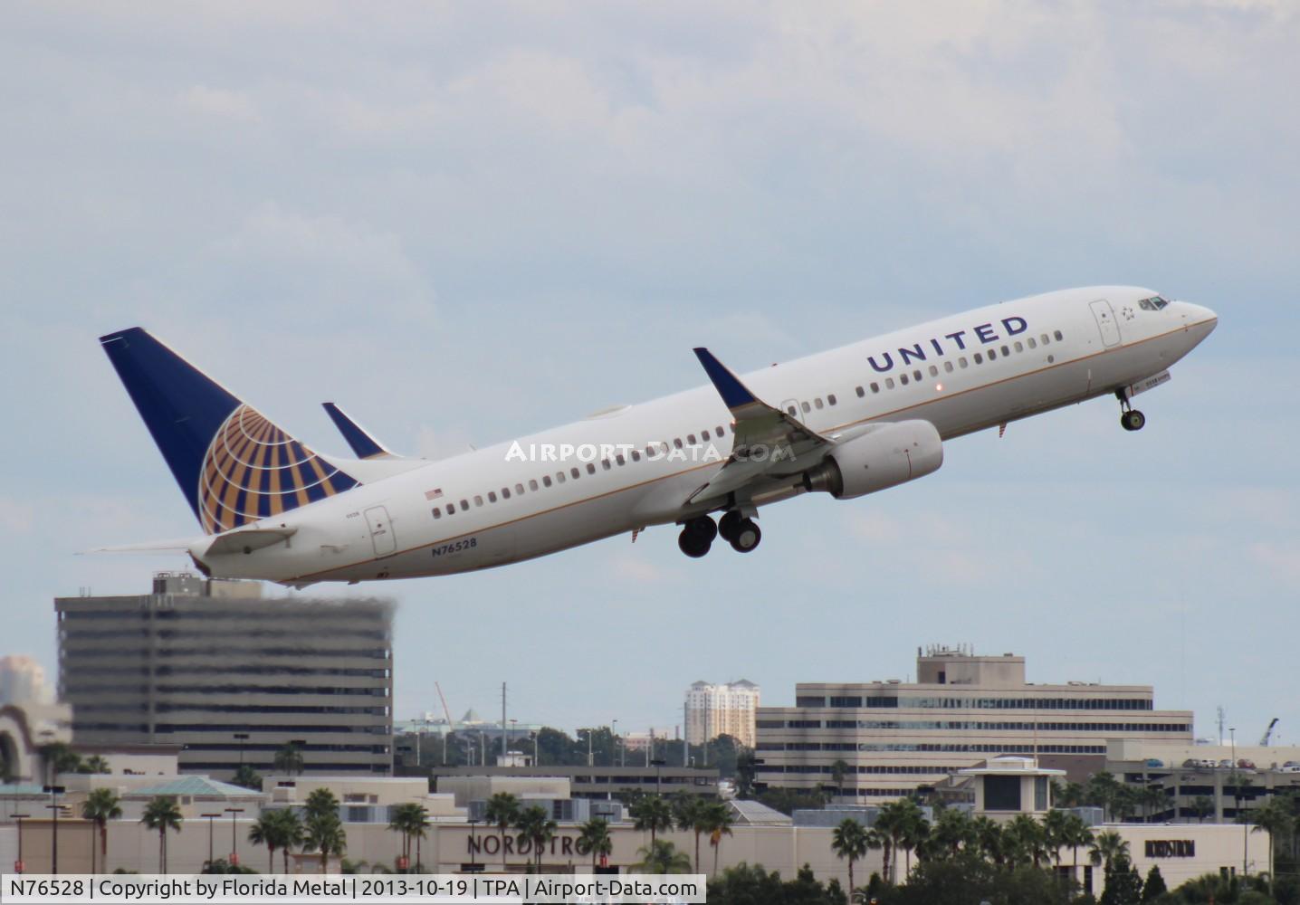 N76528, 2010 Boeing 737-824 C/N 31663, United