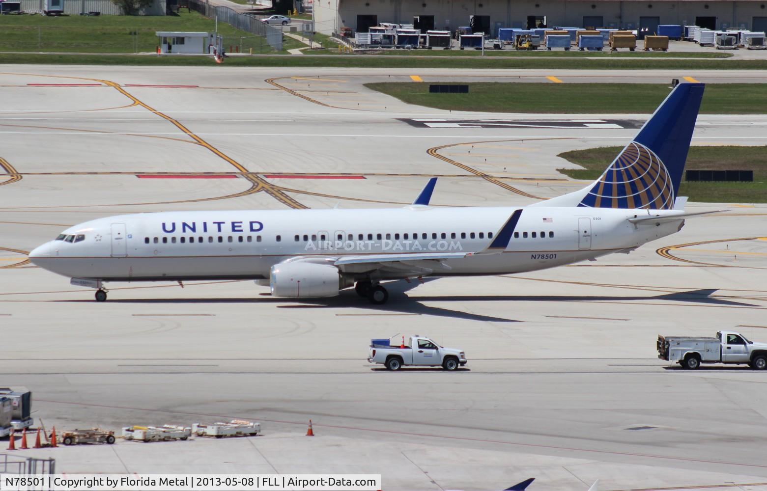 N78501, 2006 Boeing 737-824 C/N 31602, United