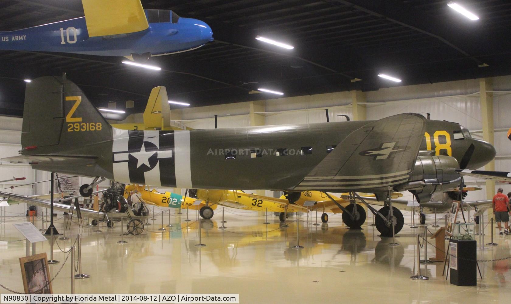 N90830, 1943 Douglas DC3C C/N 13050, C-47 at Air Zoo