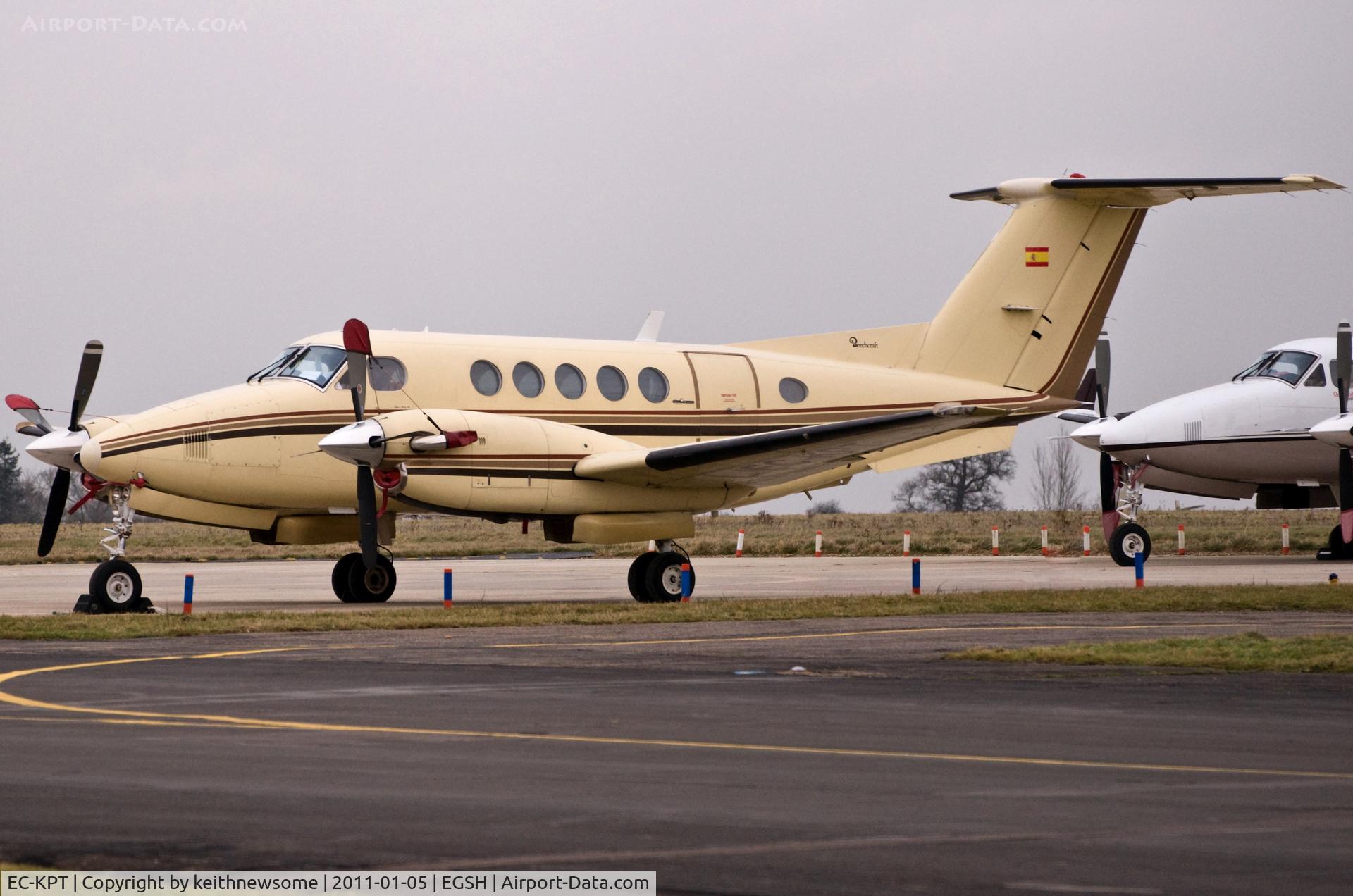EC-KPT, 1980 Beech 200 Super King Air C/N BB-753, Evening Photo !