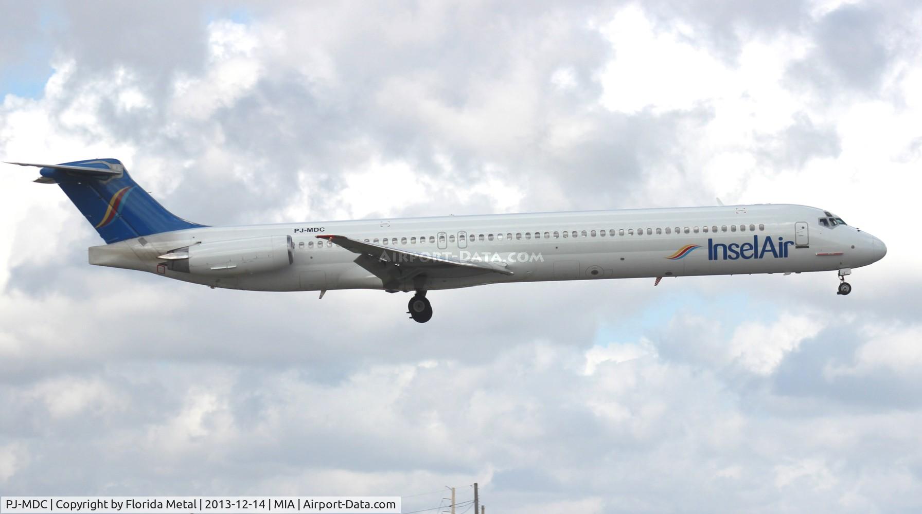 PJ-MDC, 1988 McDonnell Douglas MD-82 (DC-9-82) C/N 49434, Insel Air MD-82