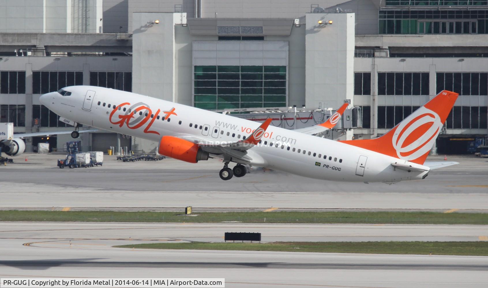 PR-GUG, 2011 Boeing 737-8HX C/N 35842, GOL 737-800