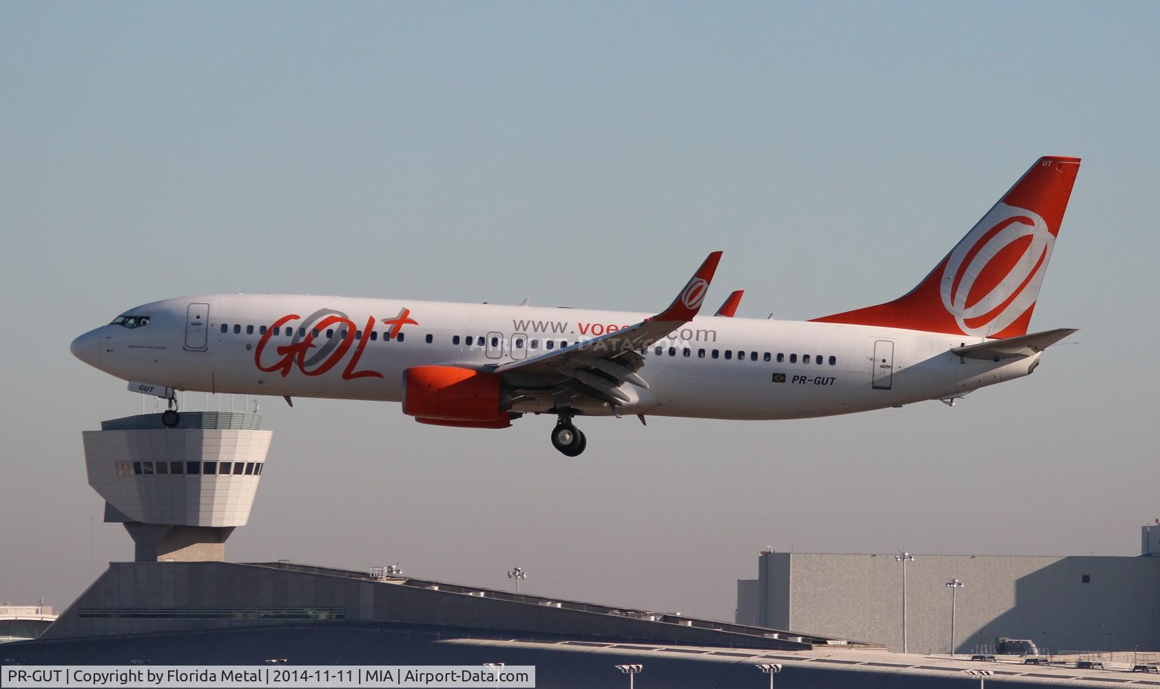 PR-GUT, 2012 Boeing 737-8HX C/N 38878, GOL 737-800