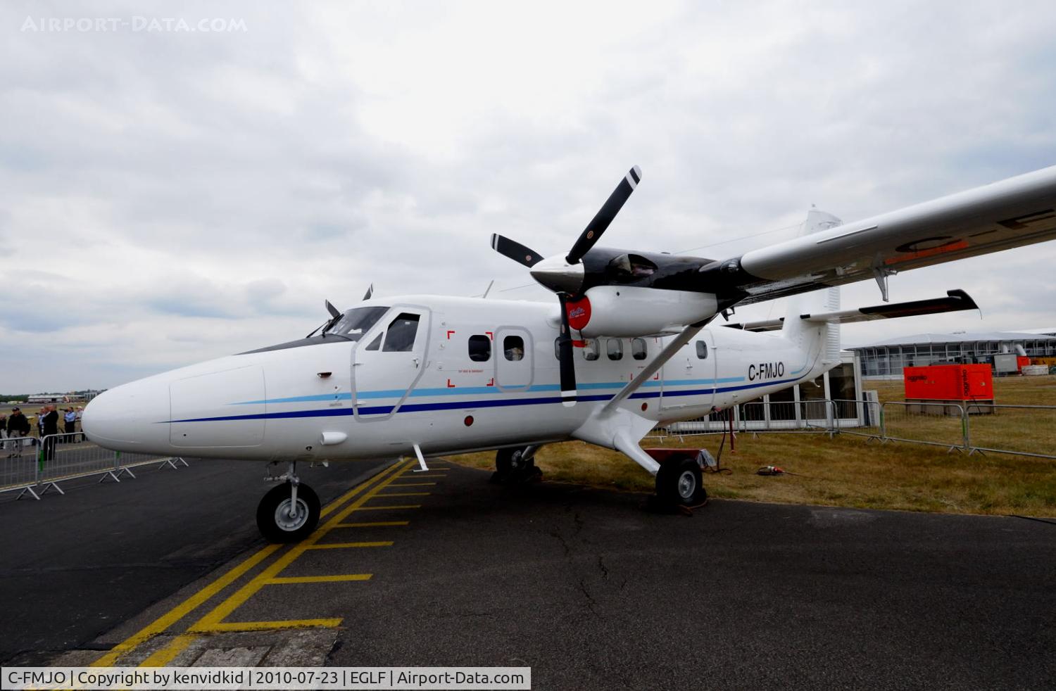 C-FMJO, 2011 Viking UV-18C Twin Otter C/N 852, On static display at FIA 2010.