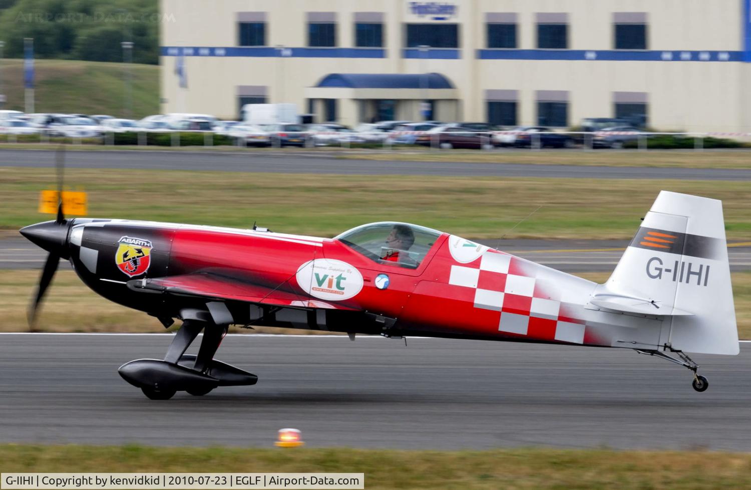 G-IIHI, 2008 Extra EA-300SC C/N SC008, Take off run for it's display.