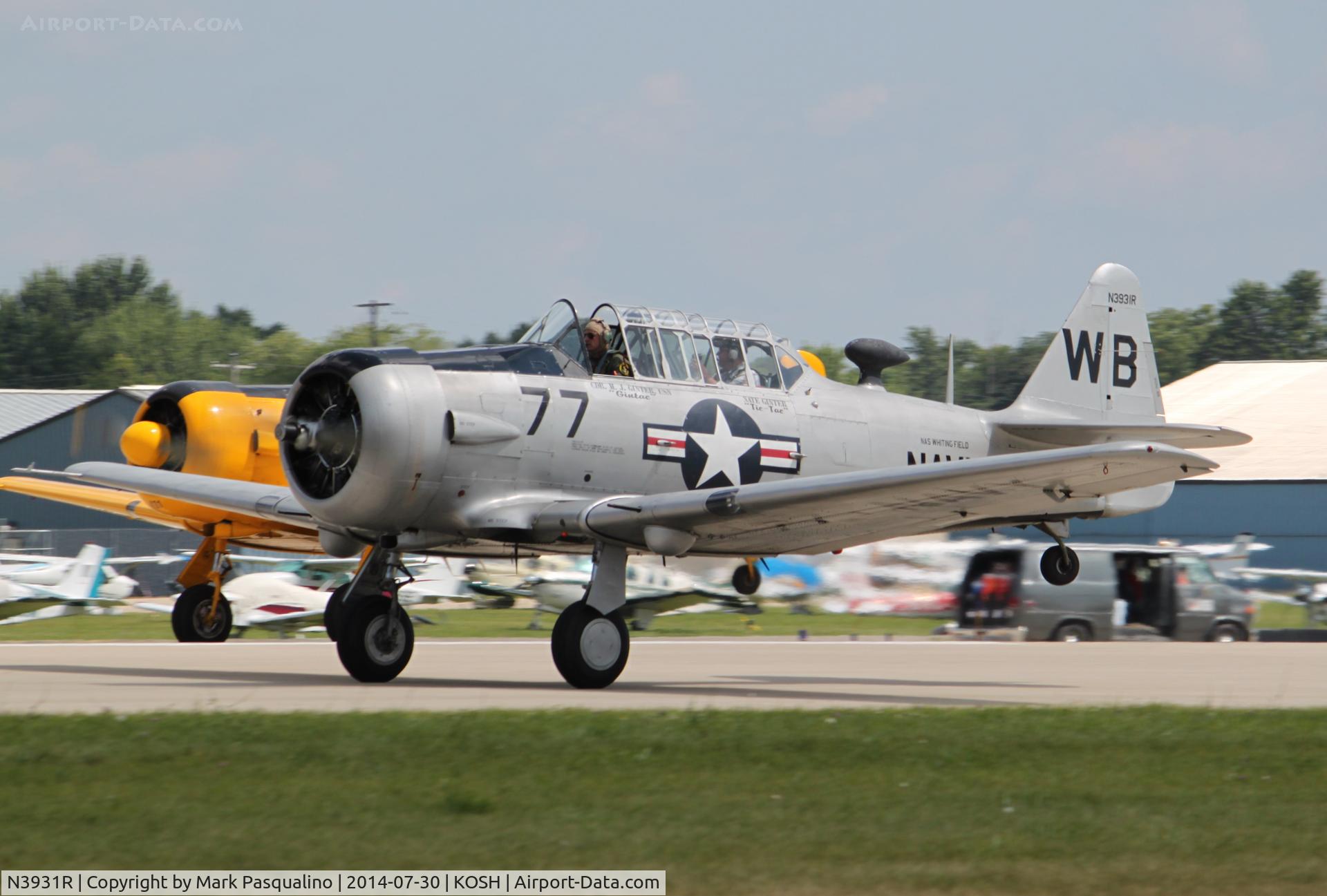N3931R, North American AT-6B Texan C/N 84-923, North American T-6