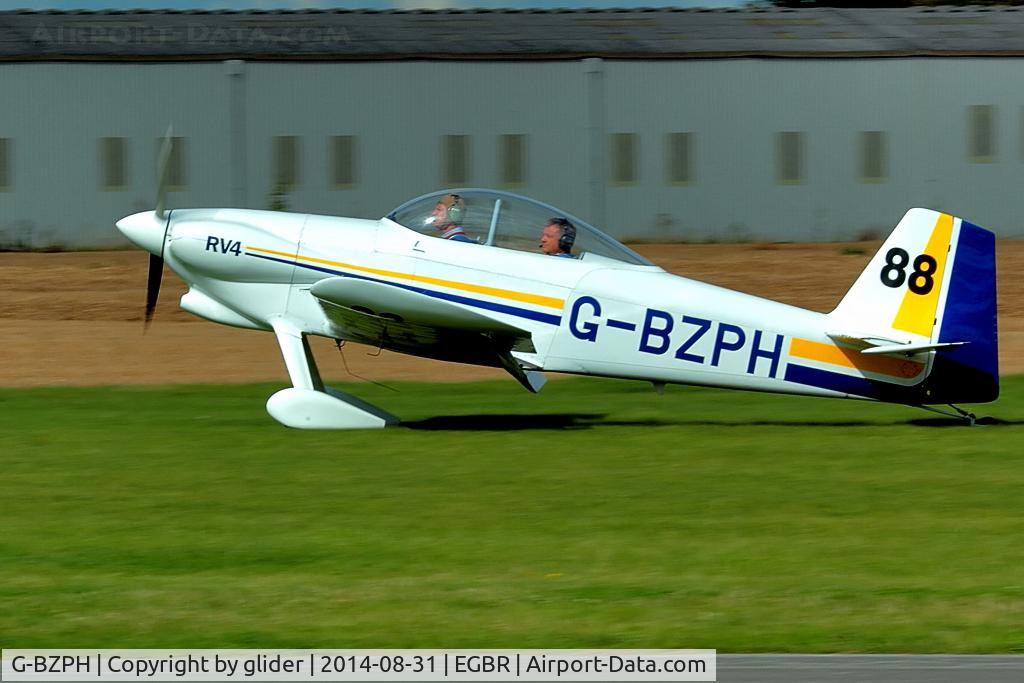 G-BZPH, 2000 Vans RV-4 C/N PFA 181-12867, Mid afternoon arrival rwy 29