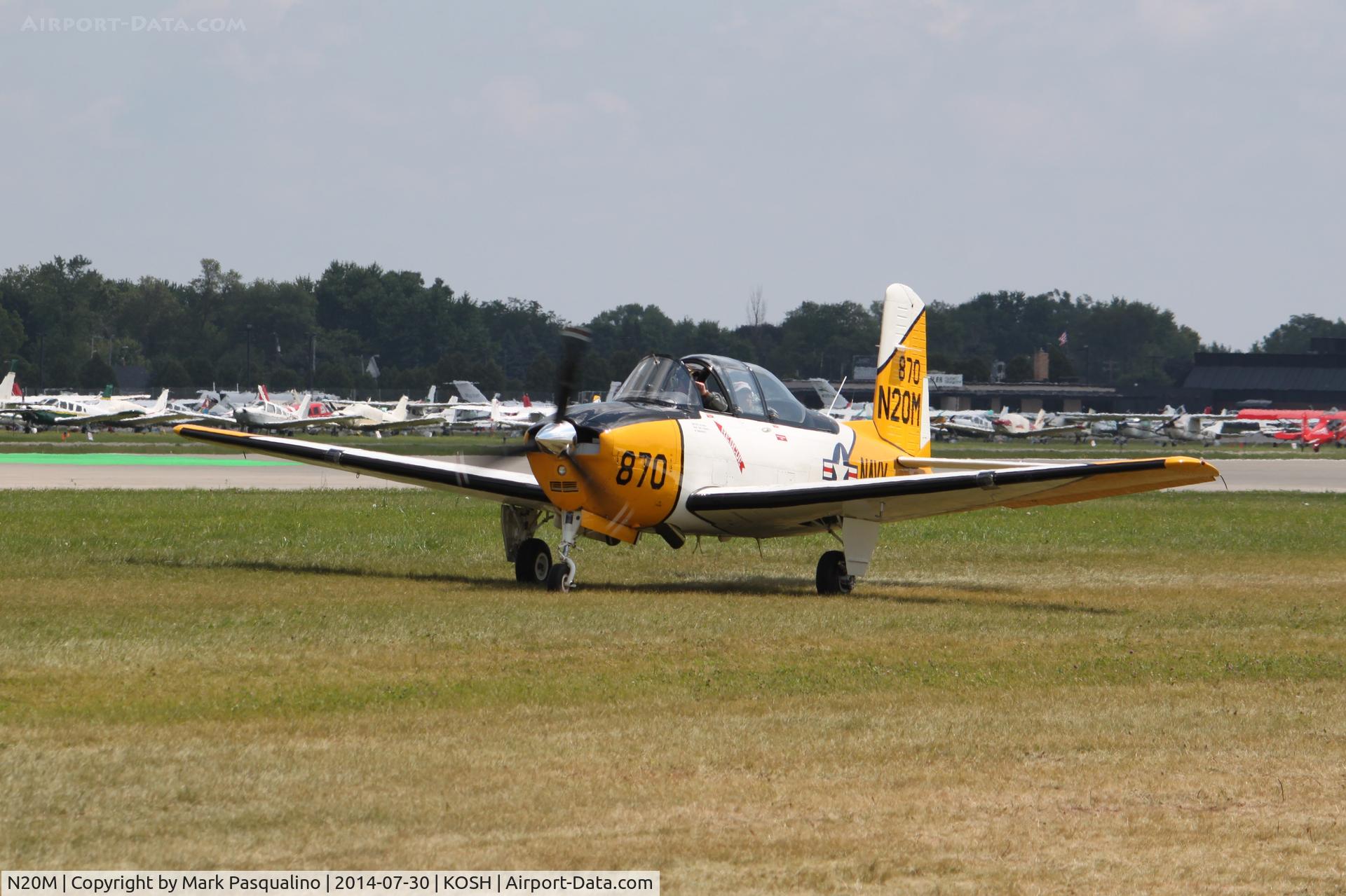 N20M, 1956 Beech-Parks D-45 C/N BG-204, Beech T-34B