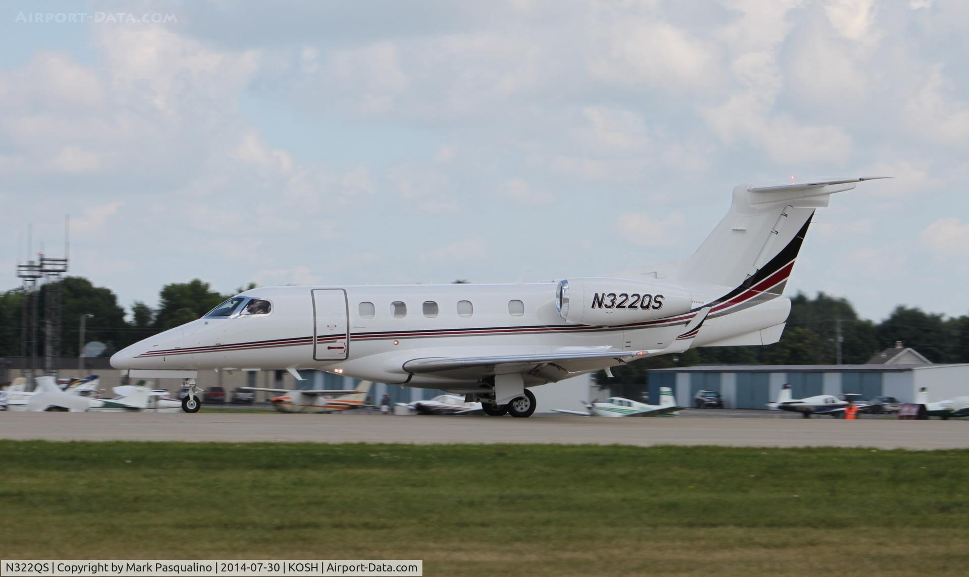 N322QS, 2013 Embraer EMB-505 Phenom 300 C/N 50500165, EMB-505