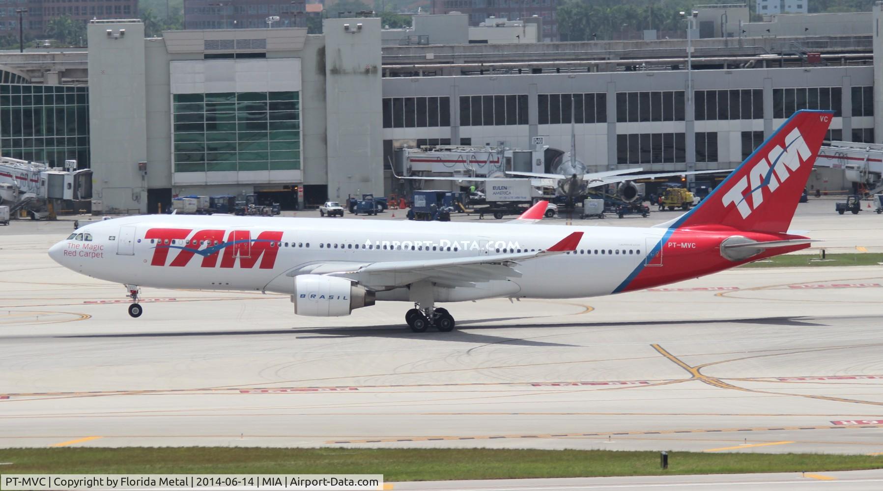 PT-MVC, 1998 Airbus A330-223 C/N 247, TAM A330
