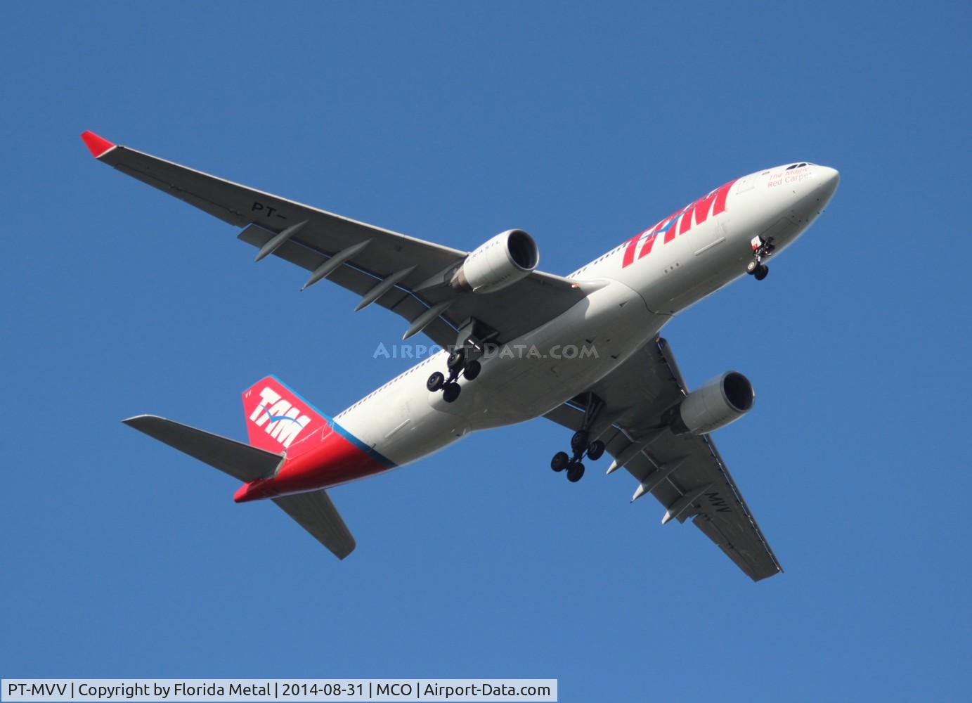 PT-MVV, 2011 Airbus A330-223 C/N 1221, TAM A330